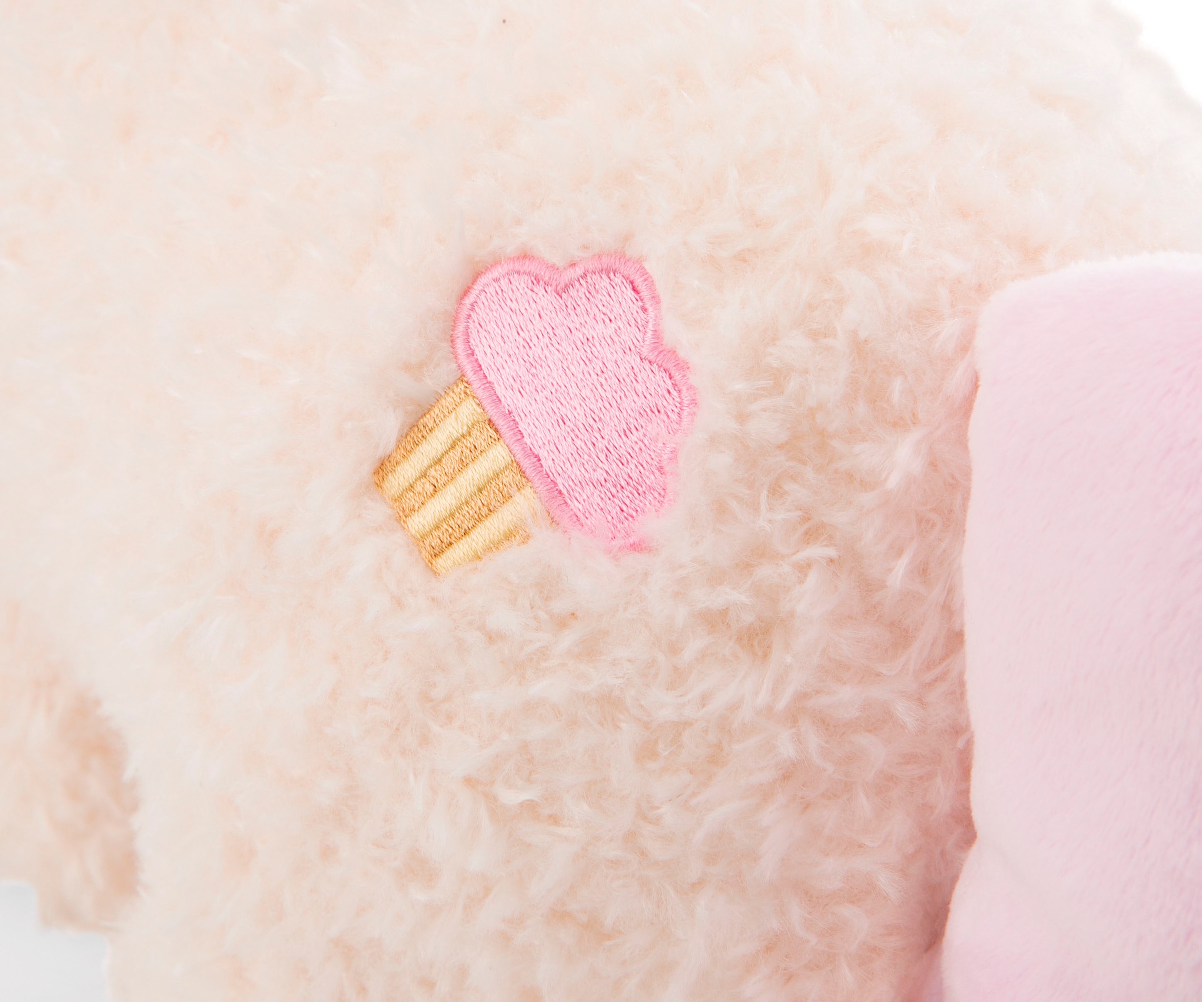 Nici Kuscheltier »Theodor & Friends, Einhorn Creamy Pink stehend 45cm GREEN«