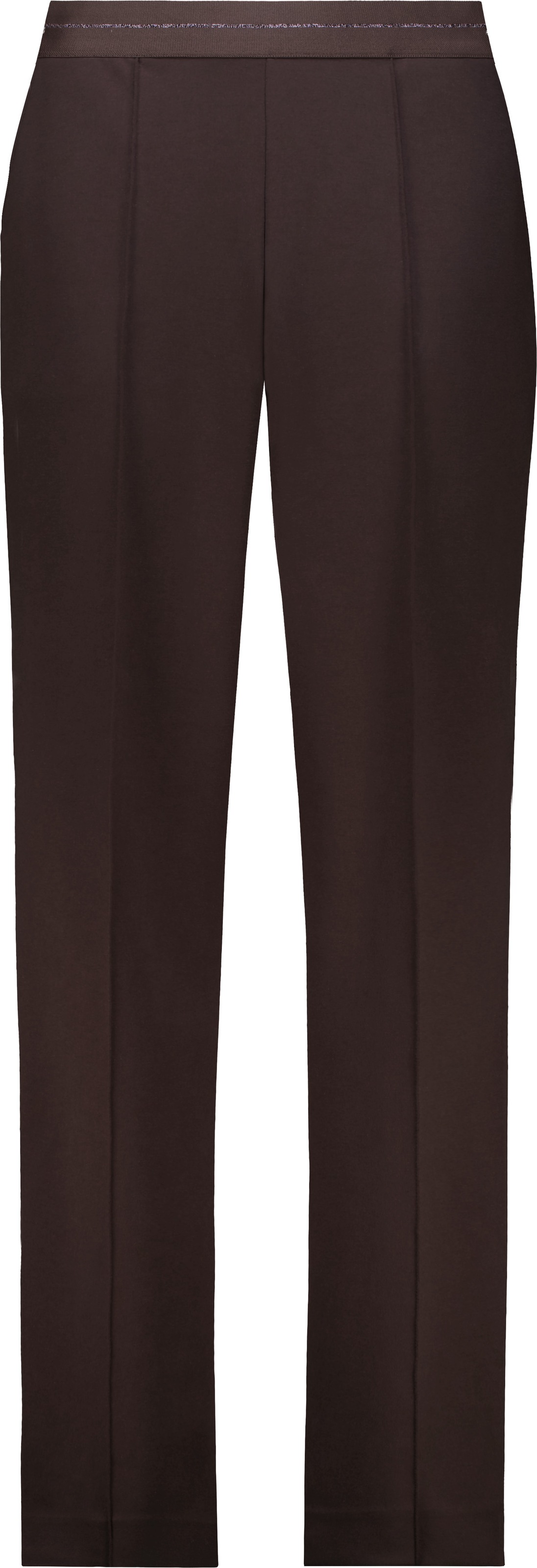 Monari Jogger Pants »Basic Lurex«  elastischer Bund mit Glitzerstreifen, Straight Fit