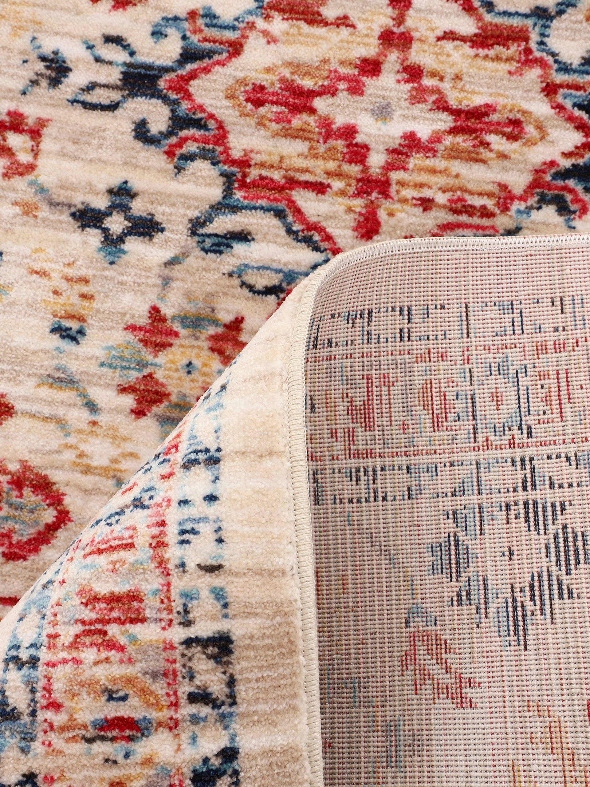 carpetfine Teppich »Phoenix«, rechteckig, 6 mm Höhe, Vintage Look, Wohnzimmer