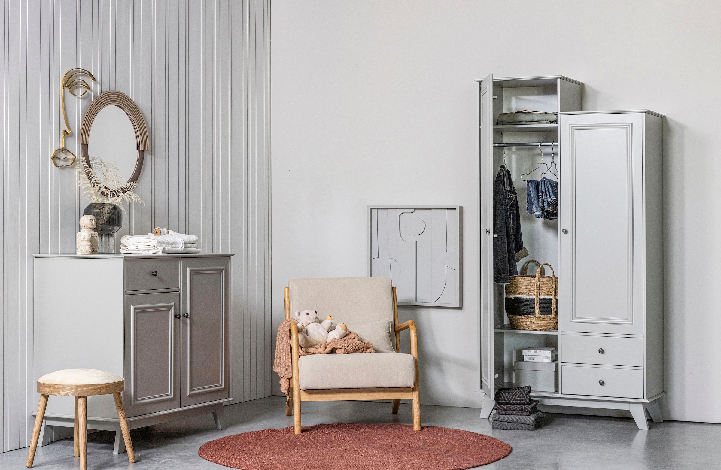 WOOOD Sideboard »Lily«, Kommode, H 93 cm x B 98 cm x T 55 cm