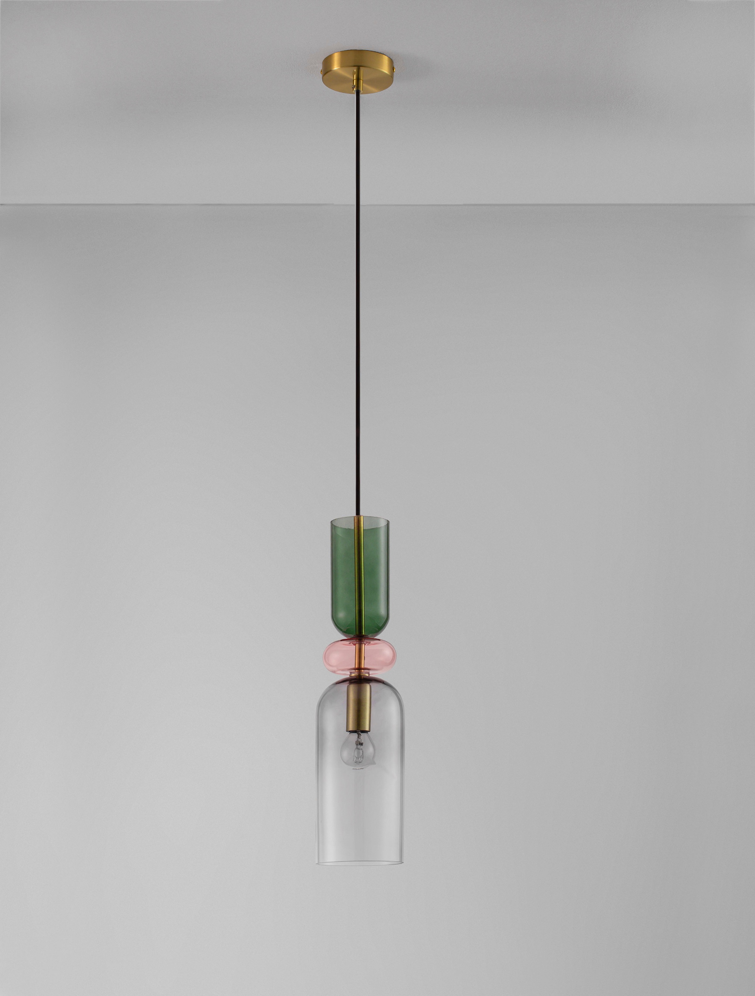 Nova Luce Hängeleuchten »MURANO« E14 1 Stk. Ohne Beleuchtung günstig online kaufen