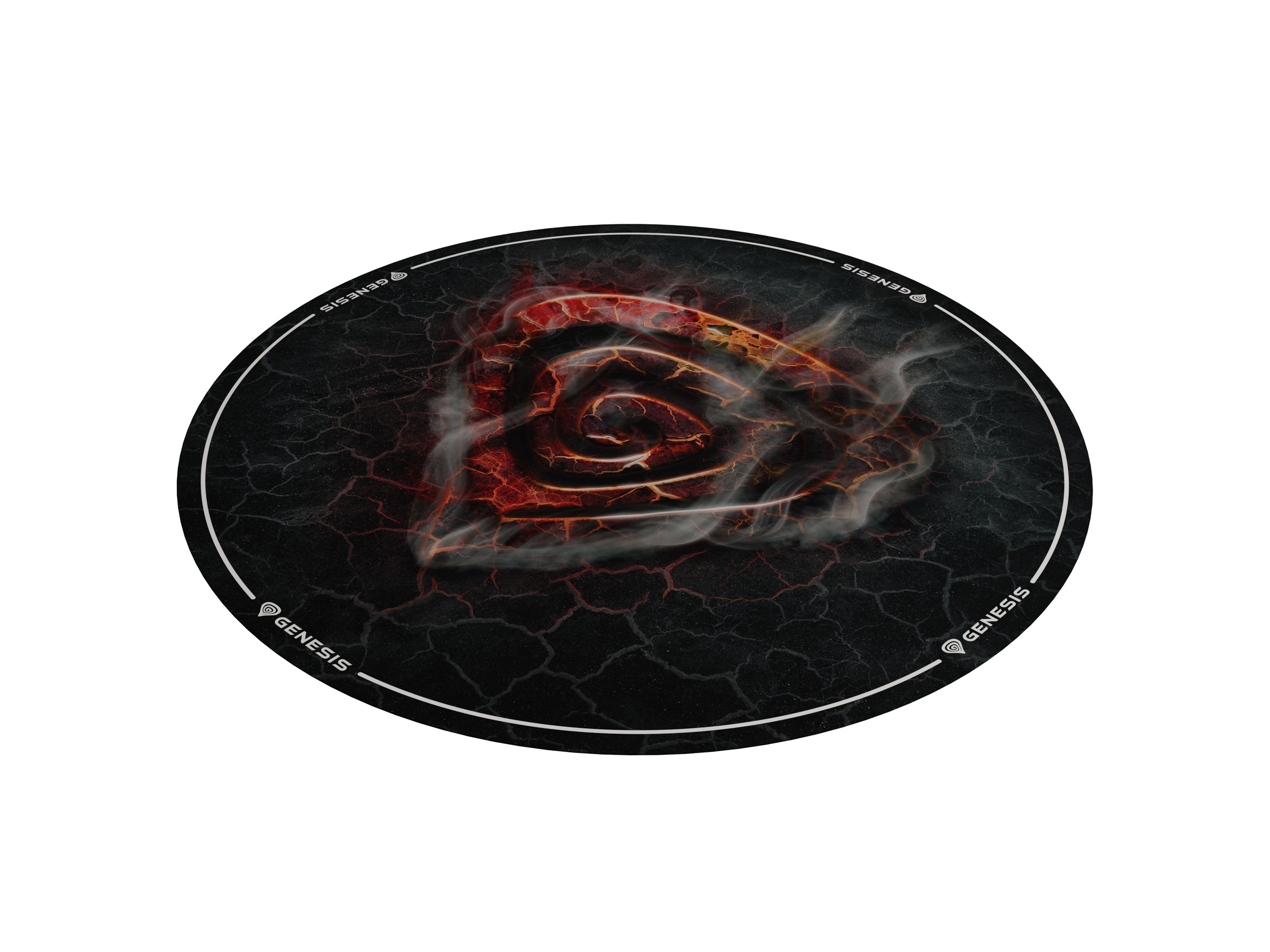 Genesis Bodenschutzmatte »TELLUR 400 "ROUND LAVA" (1,0m)«