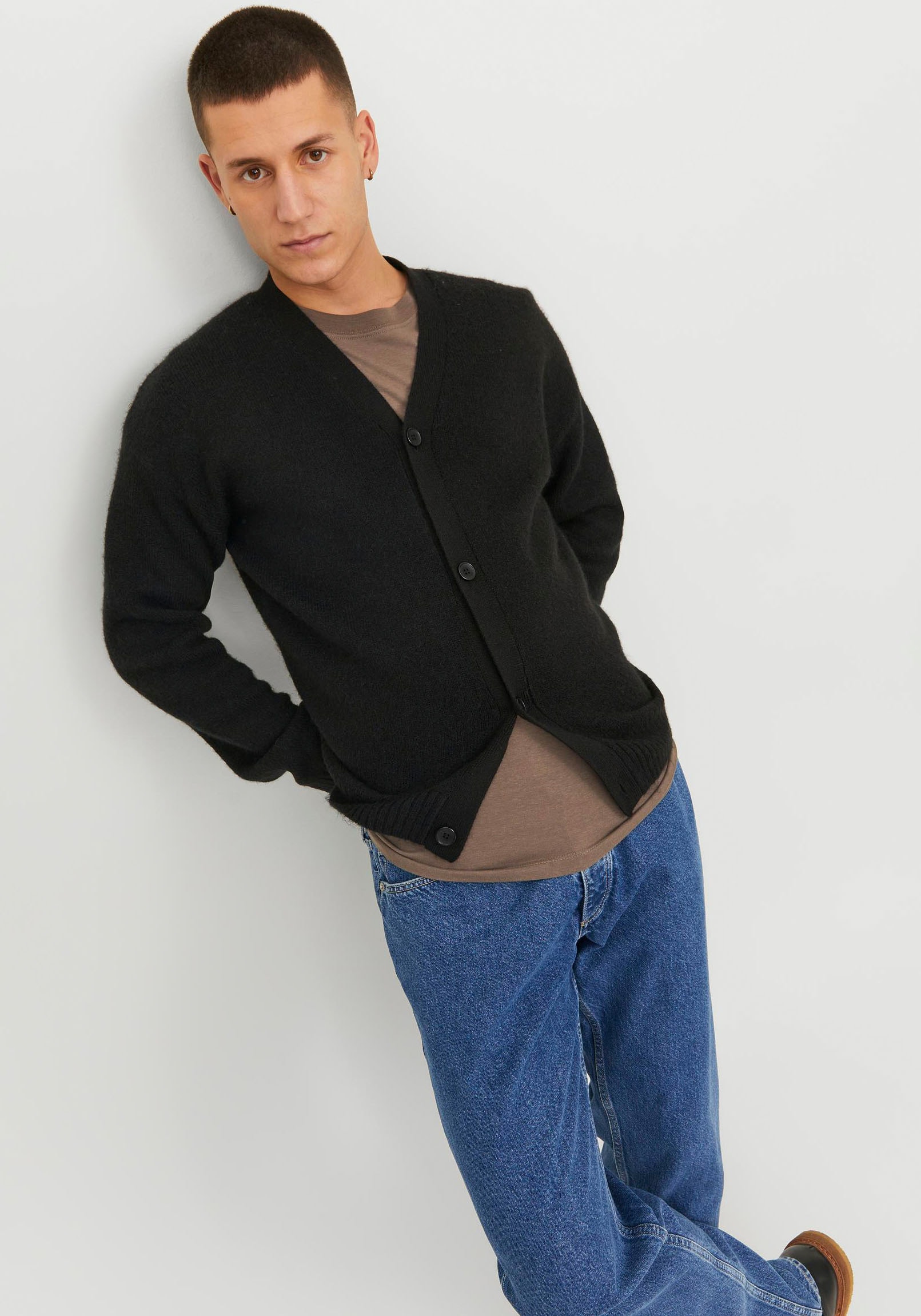 Jack & Jones Strickjacke »JOROLLIE KNIT CARDIGAN LN«