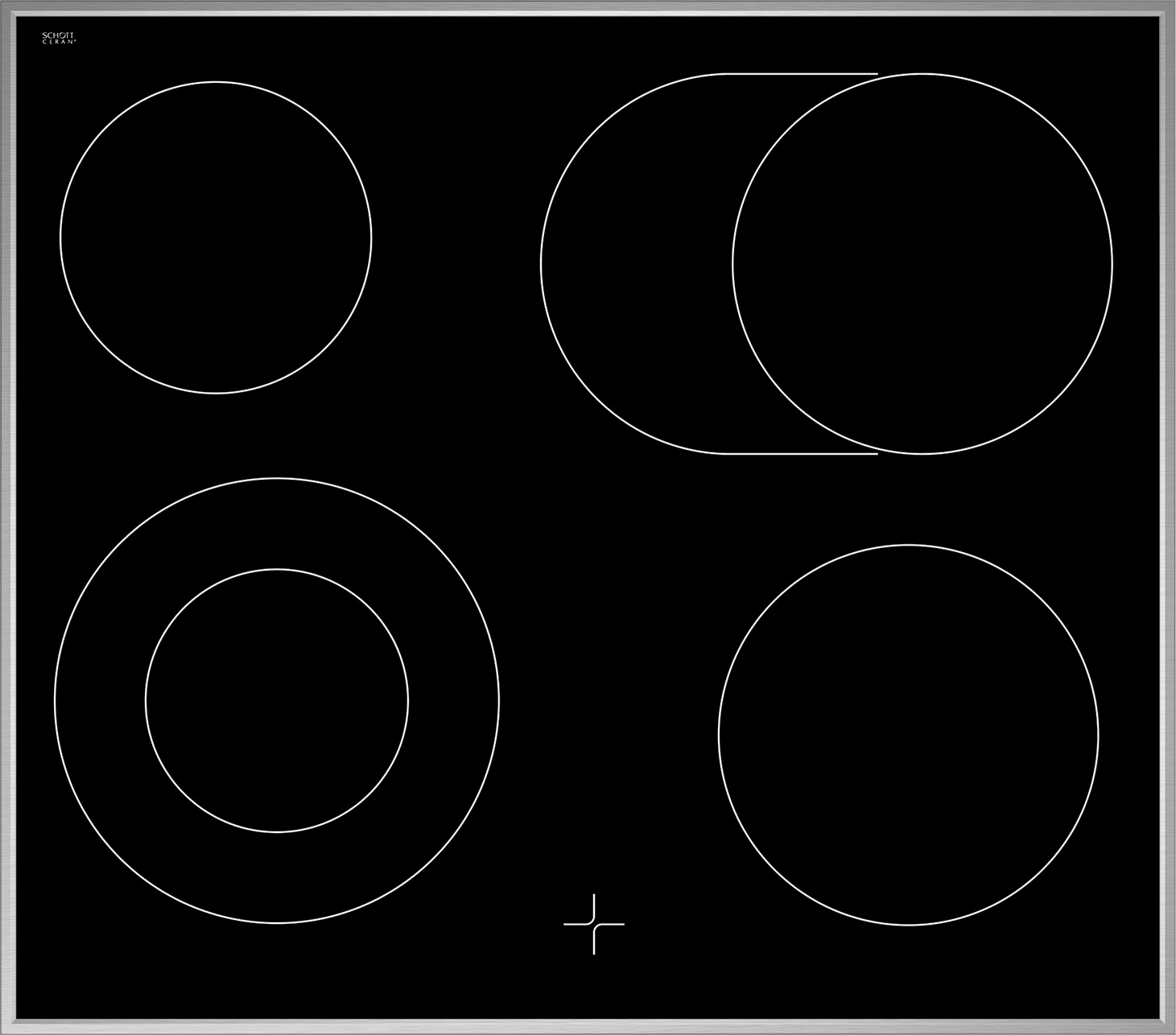 BEKO Elektro-Herd-Set Einbauherd-Set »BBUE12020X«, mit Teleskopauszug nachrüstbar, katalytische Reinigung, (Set, 1 St.), Multifunktionsofen mit 6 Heizarten