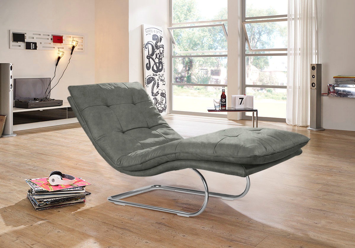 W.SCHILLIG Relaxliege »daily dreams« in Waffelkissen-Optik, wahlweise mit M günstig online kaufen