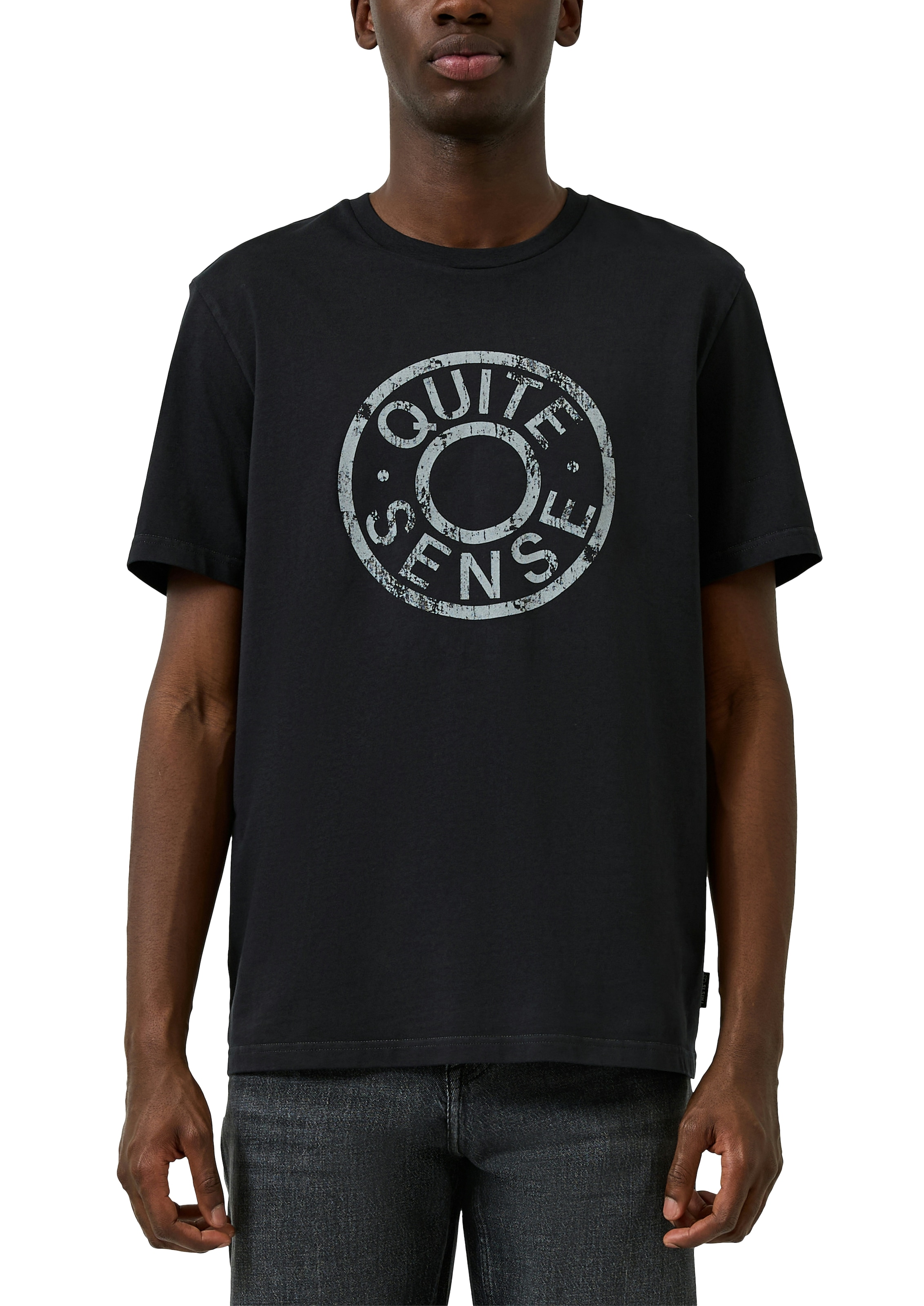 QS Kurzarmshirt mit Frontprint