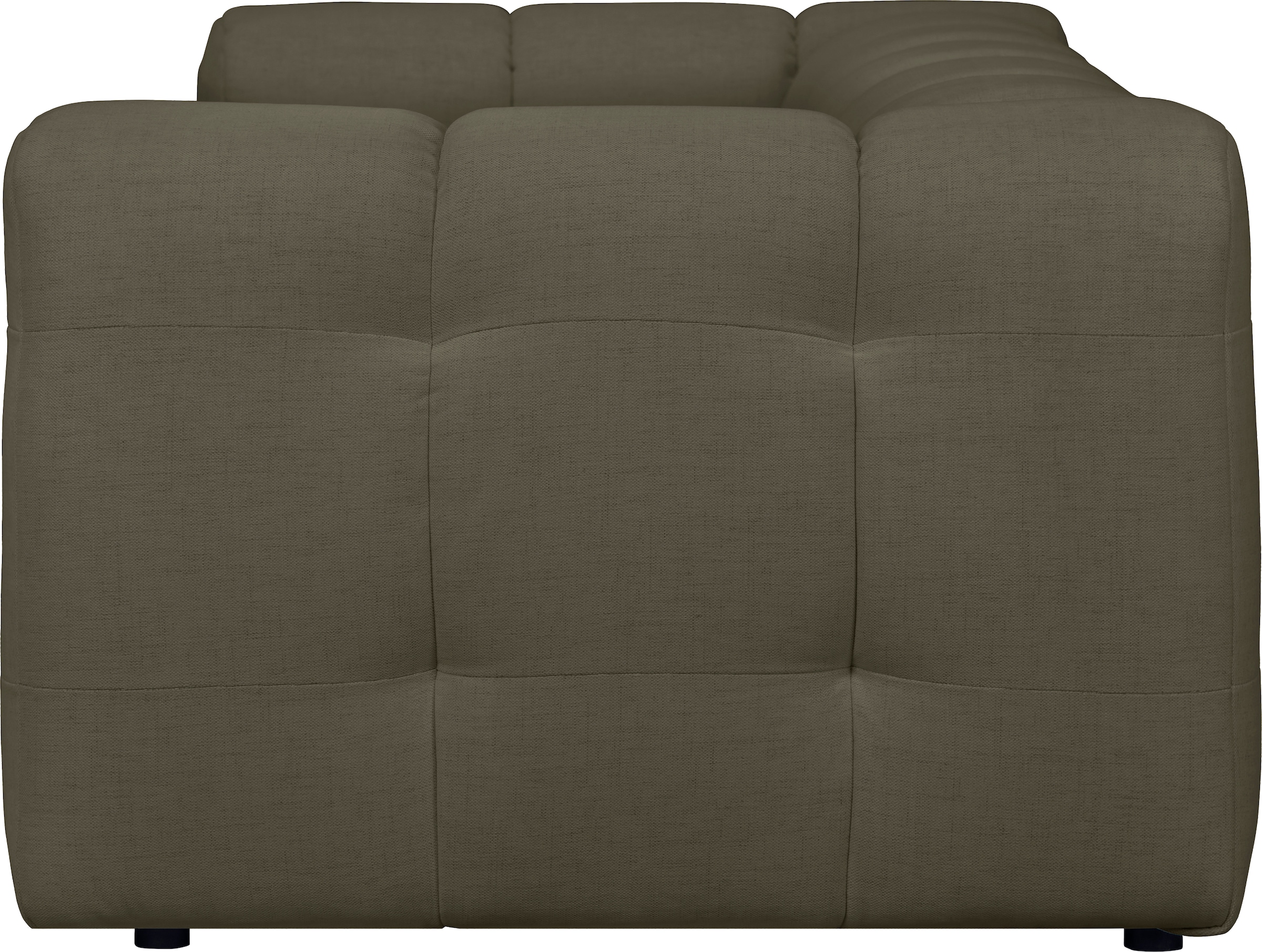 LeGer Home by Lena Gercke 3-Sitzer »TALISHA Designersofa, moderne Steppung, Maße B/T/H: 229/110/75 cm«, aufwendig gepolstert, hoher Sitzkomfort