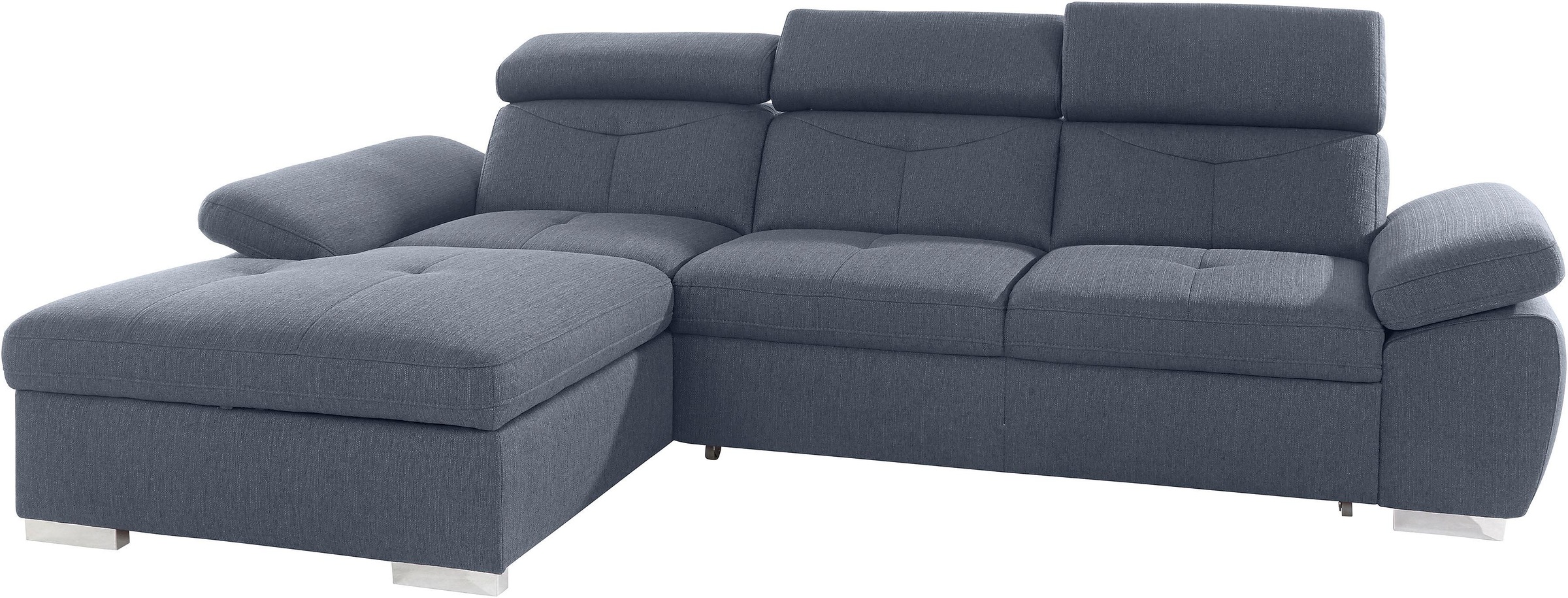 exxpo - sofa fashion Ecksofa »Spring, super bequem, mit Armteil- und Kopfte günstig online kaufen