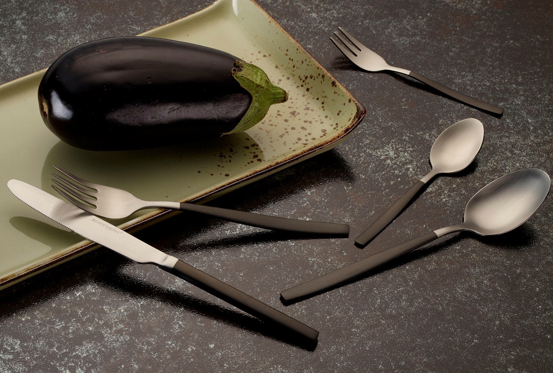 ECHTWERK Besteck-Set »Tafelbesteck "Positano Due", 20tlg« PVD-Beschichtung