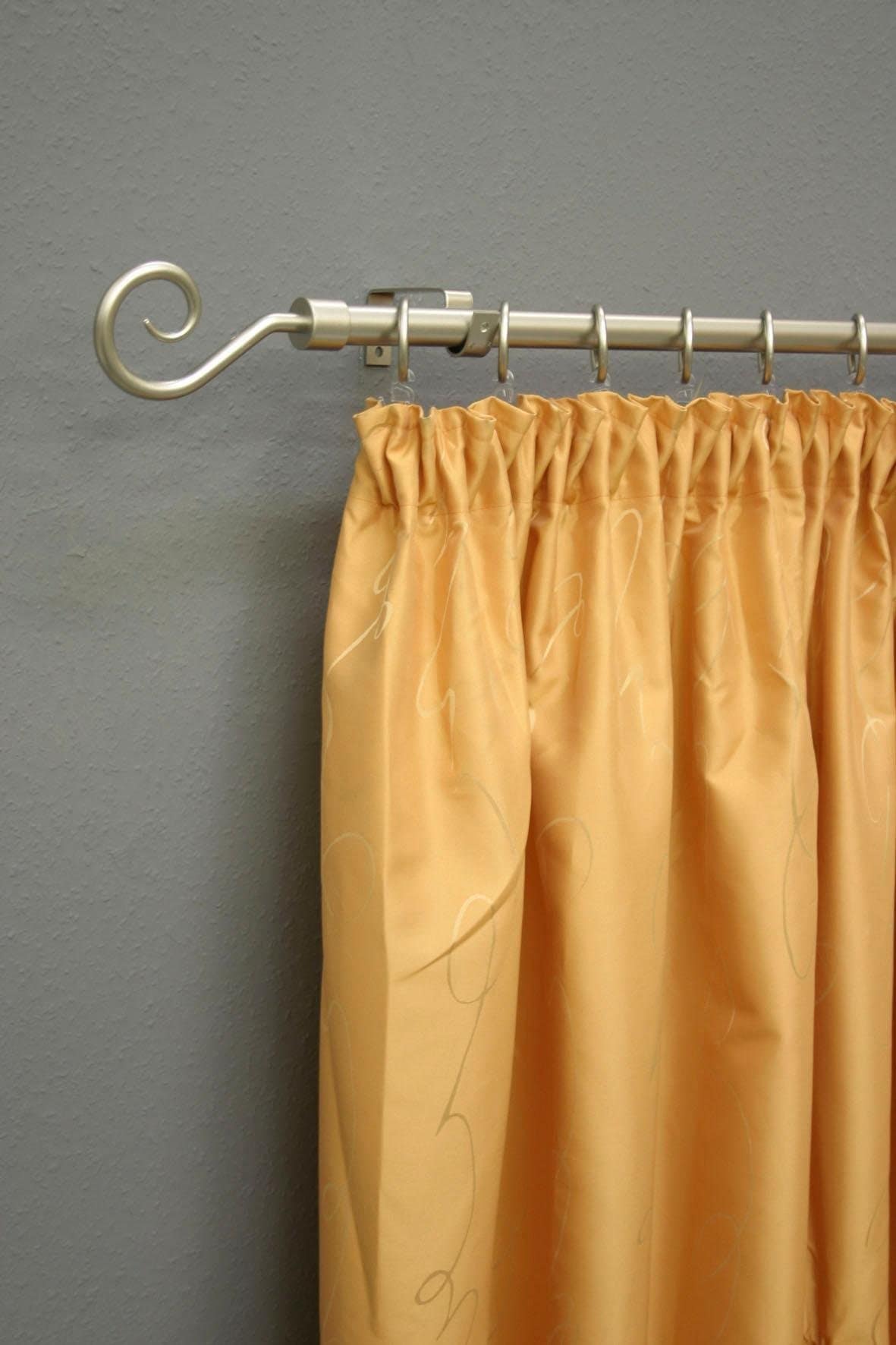 GARDINIA Gardinenstange »Set Metall« 1 läufig-läufig ausziehbar 1-Lauf günstig online kaufen