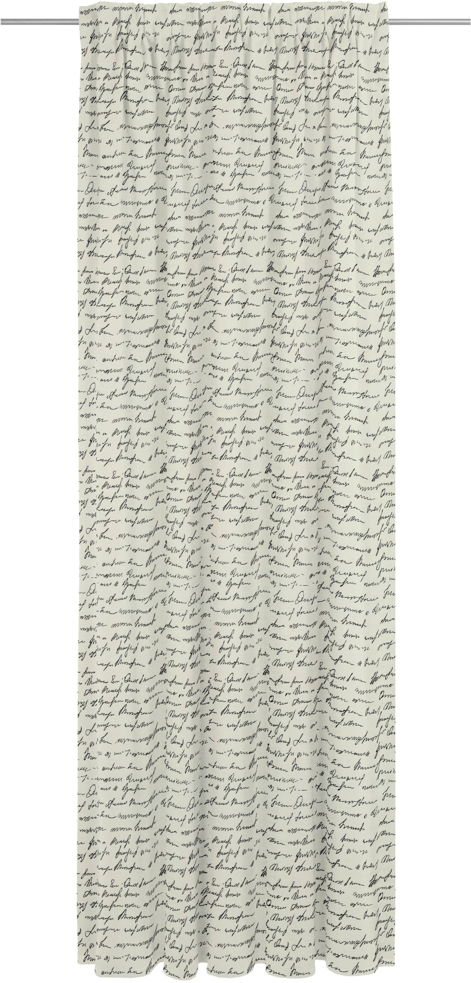 Adam Vorhang »Scribble«, (1 St.), aus Bio-Baumwolle günstig online kaufen