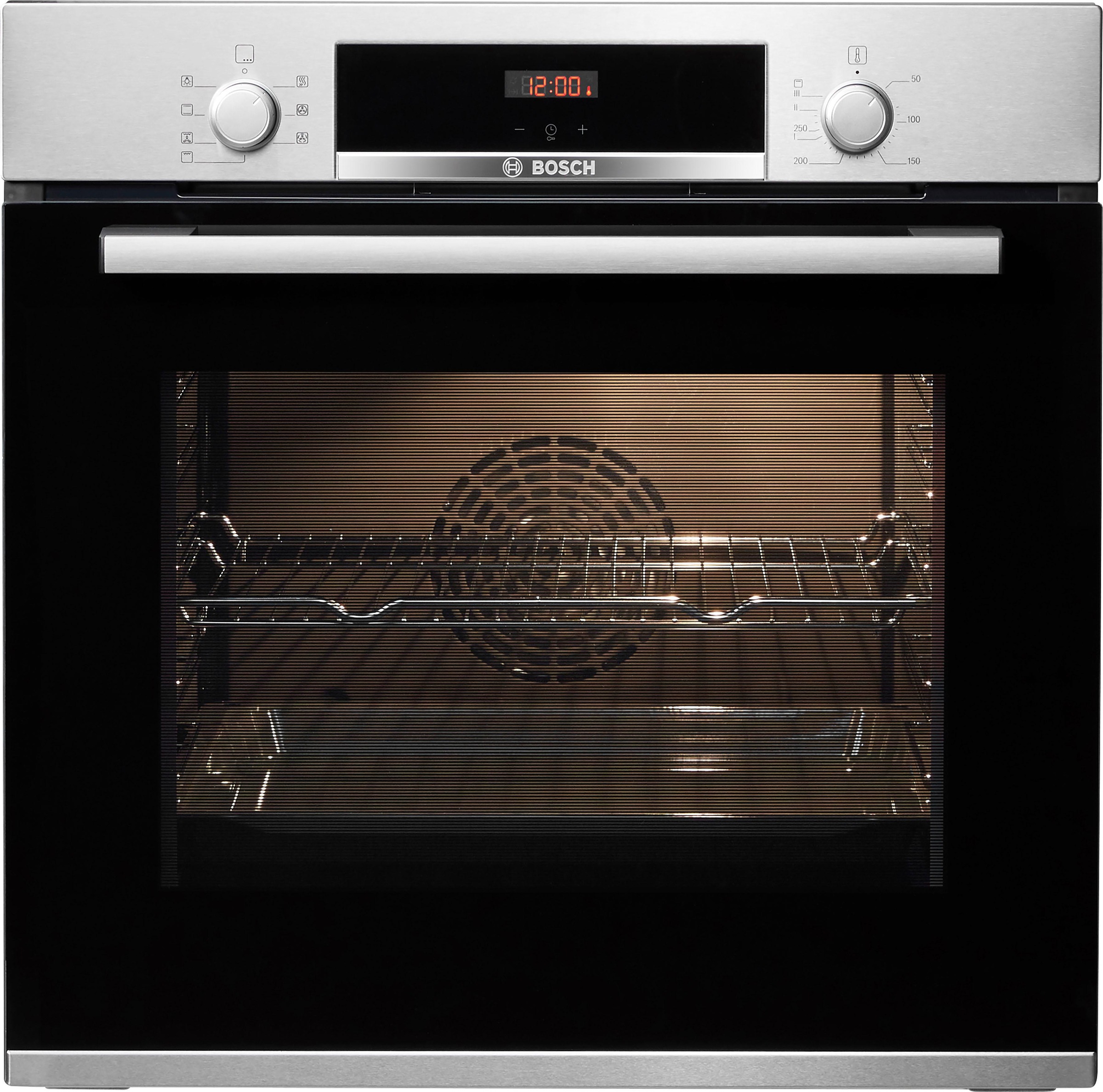 4. Bild von BOSCH Einbaubackofen 4 »HBA533BS1«, mit Teleskopauszug nachrüstbar, ecoClean Direct