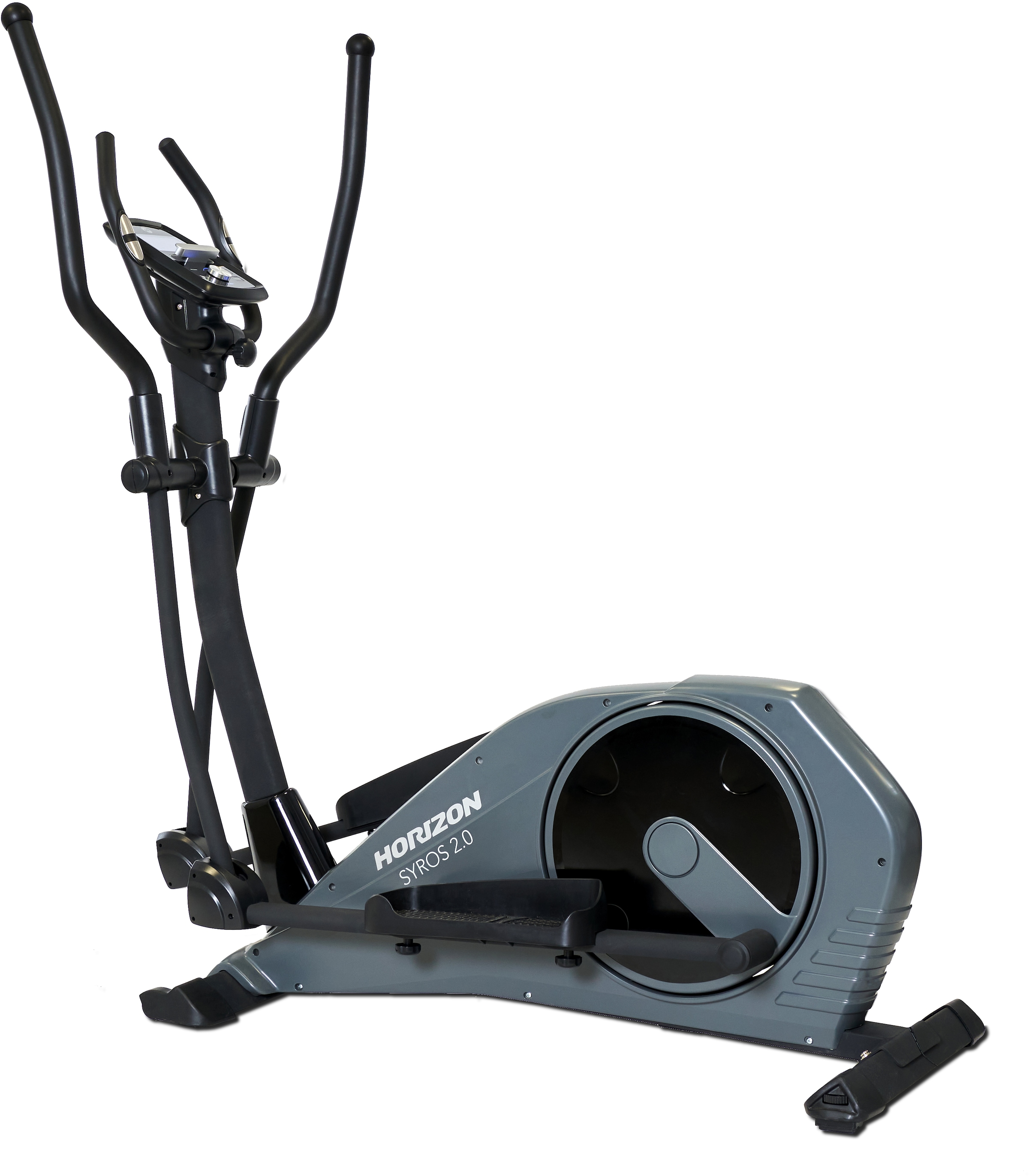 Horizon Fitness Crosstrainer »Syros 2.0«, (mit Tablet-Halterung und integr. Pulsempfänger), Schwungmasse ca. 22 kg, 16 Widerstandsstufen