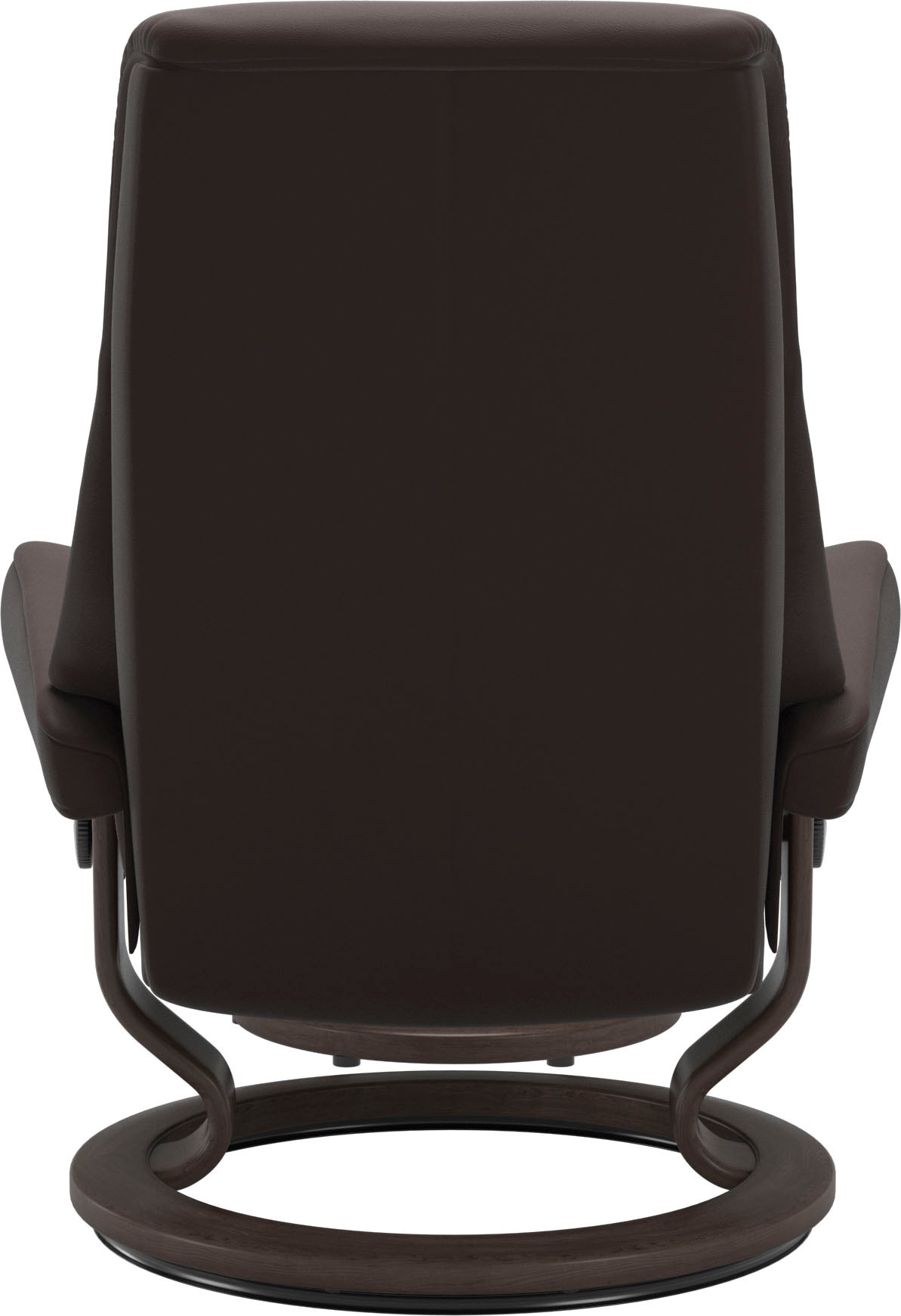 Stressless® Relaxsessel »View«, (Set, Relaxsessel mit Hocker), mit Classic Base, Größe M,Gestell Wenge