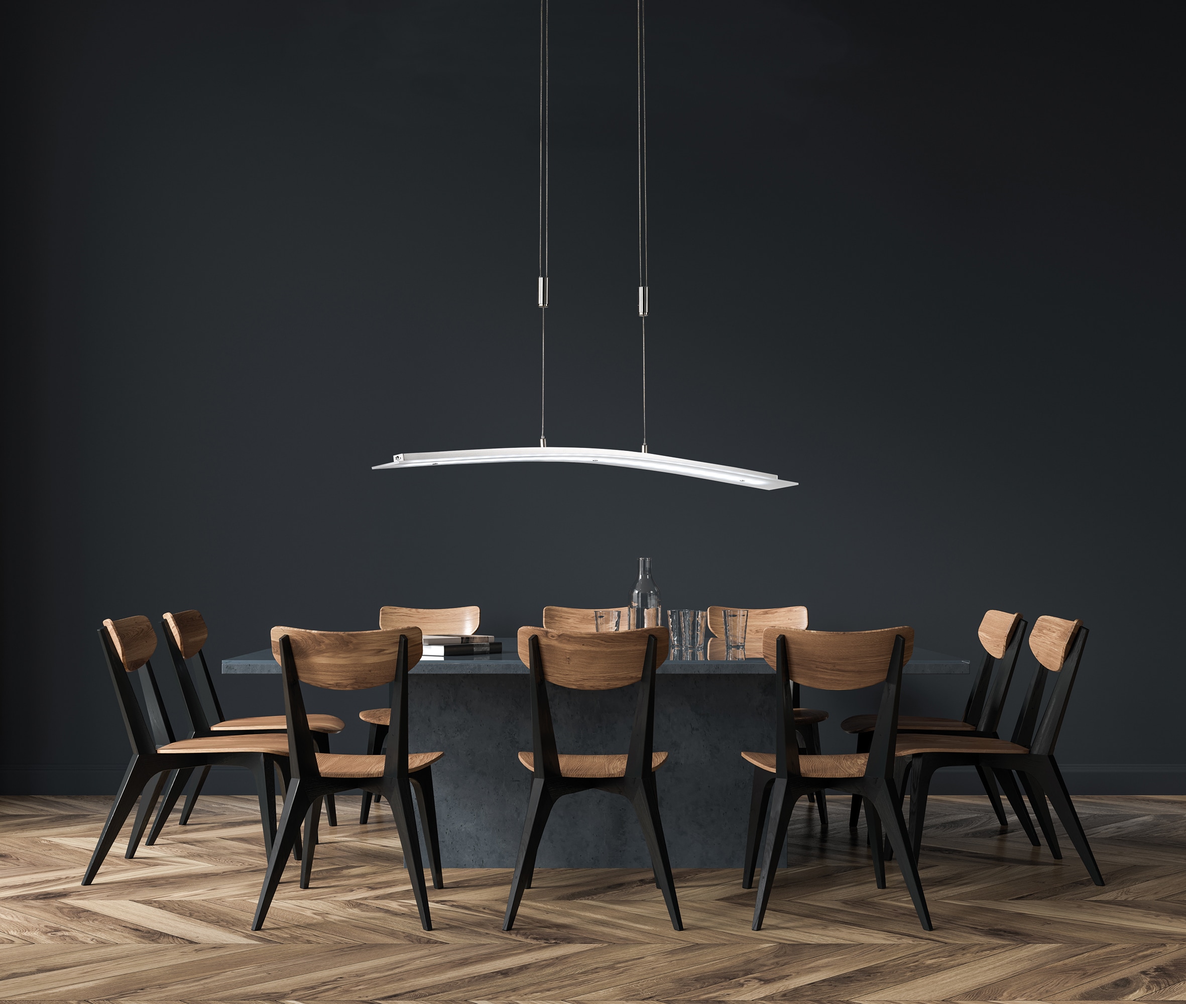 FISCHER & HONSEL LED Pendelleuchte »Metis«, 1 flammig, Leuchtmittel LED-Modul | LED fest integriert