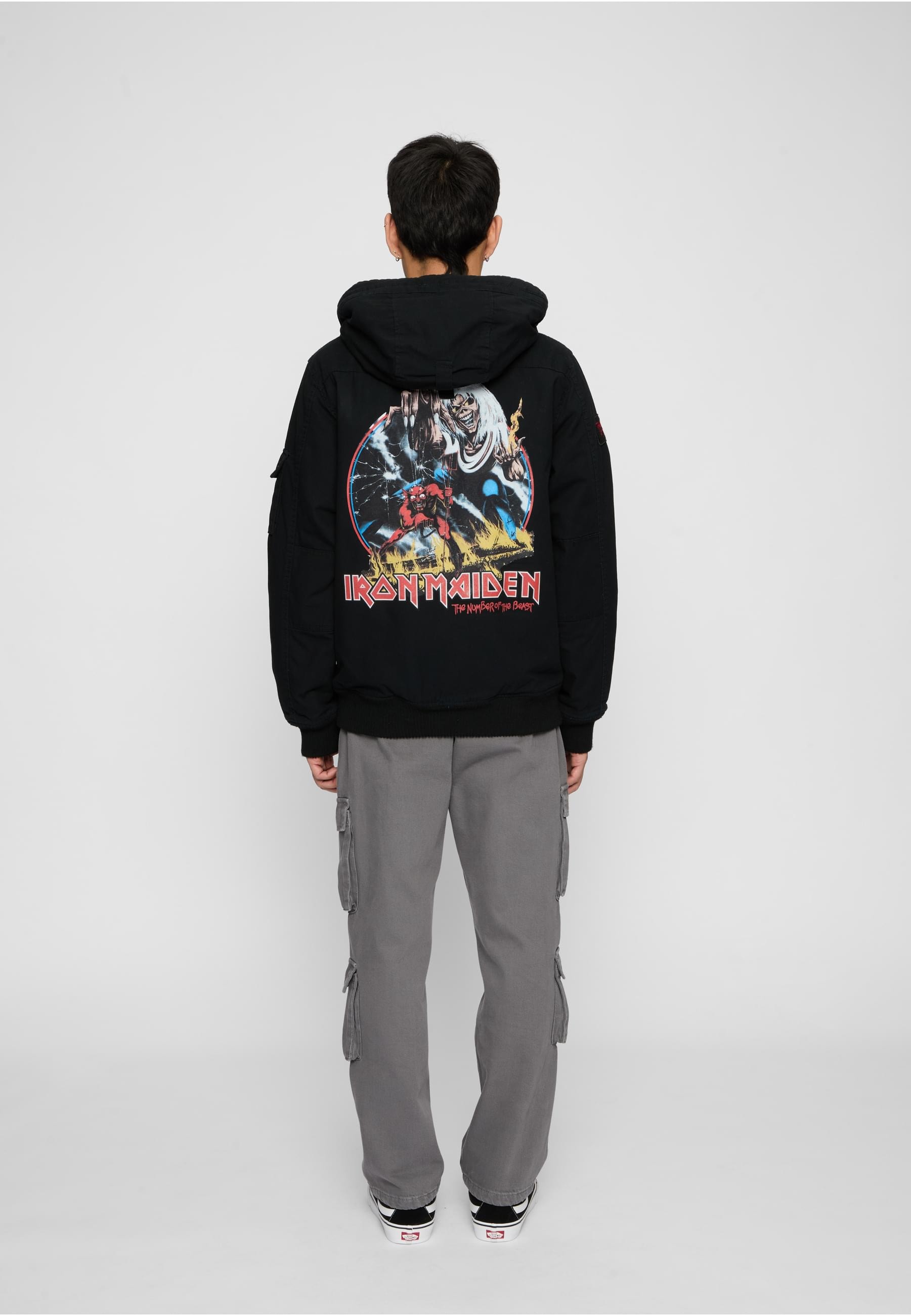 Brandit Winterjacke »Brandit IRM Bronx Jacket« 1 Stk. tlg. mit Kapuze