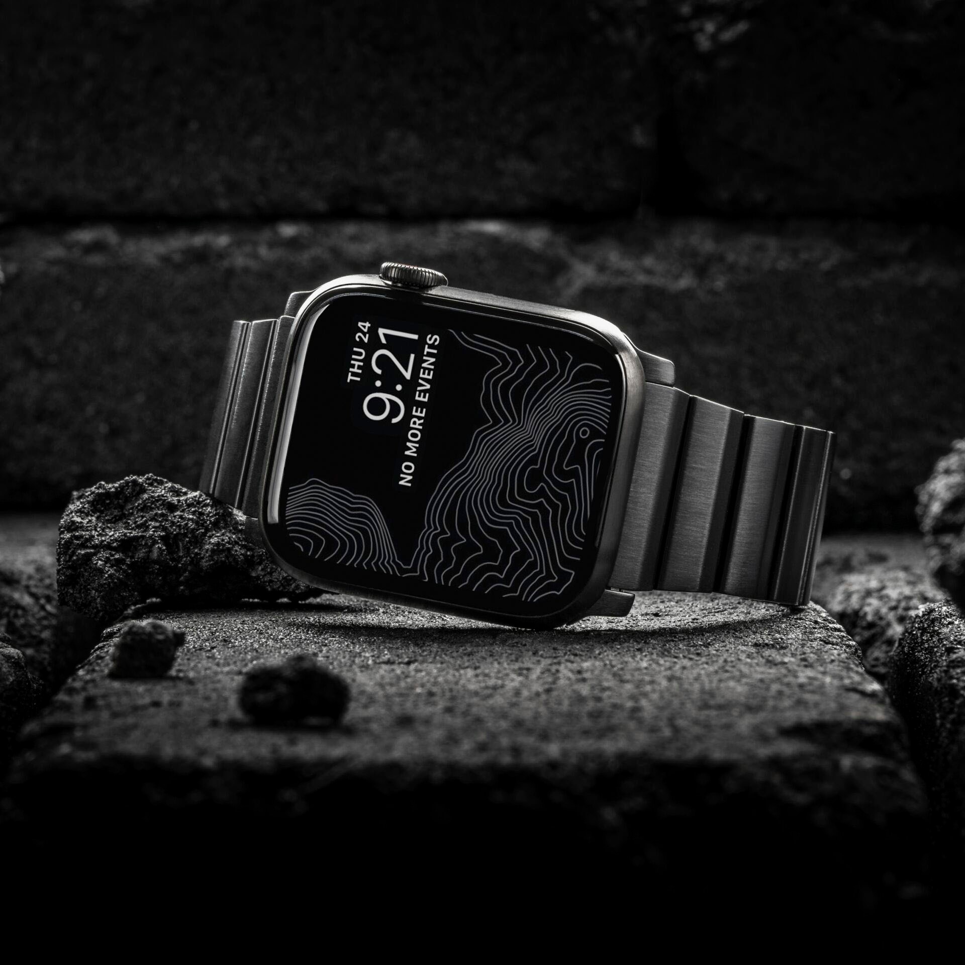 Nomad Smartwatch-Armband »Strap Titanium V2 42/44/45/49mm«