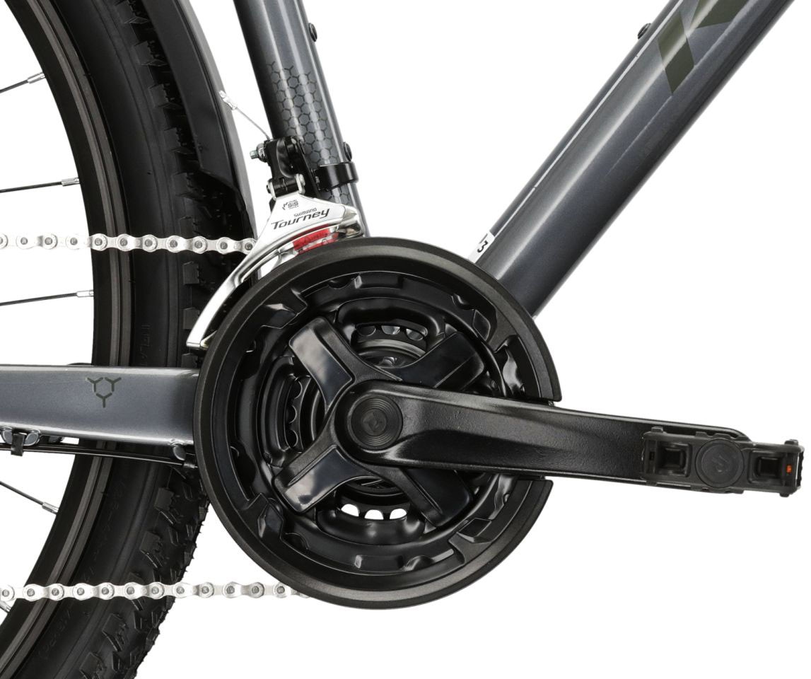 Kross Mountainbike »KROSS MTB Hardtail Hexagon 2.0 27,5" grau 21 Gänge«, 21 Gang, Shimano, ALTUS M310 Schaltwerk, Kettenschaltung