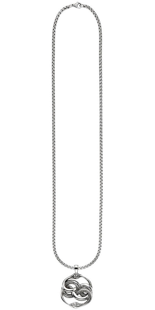 Bruno Banani Kette mit Anhänger »Schmuck Geschenk Venezia Uroboroi double snake, B0245N/20/00/55«