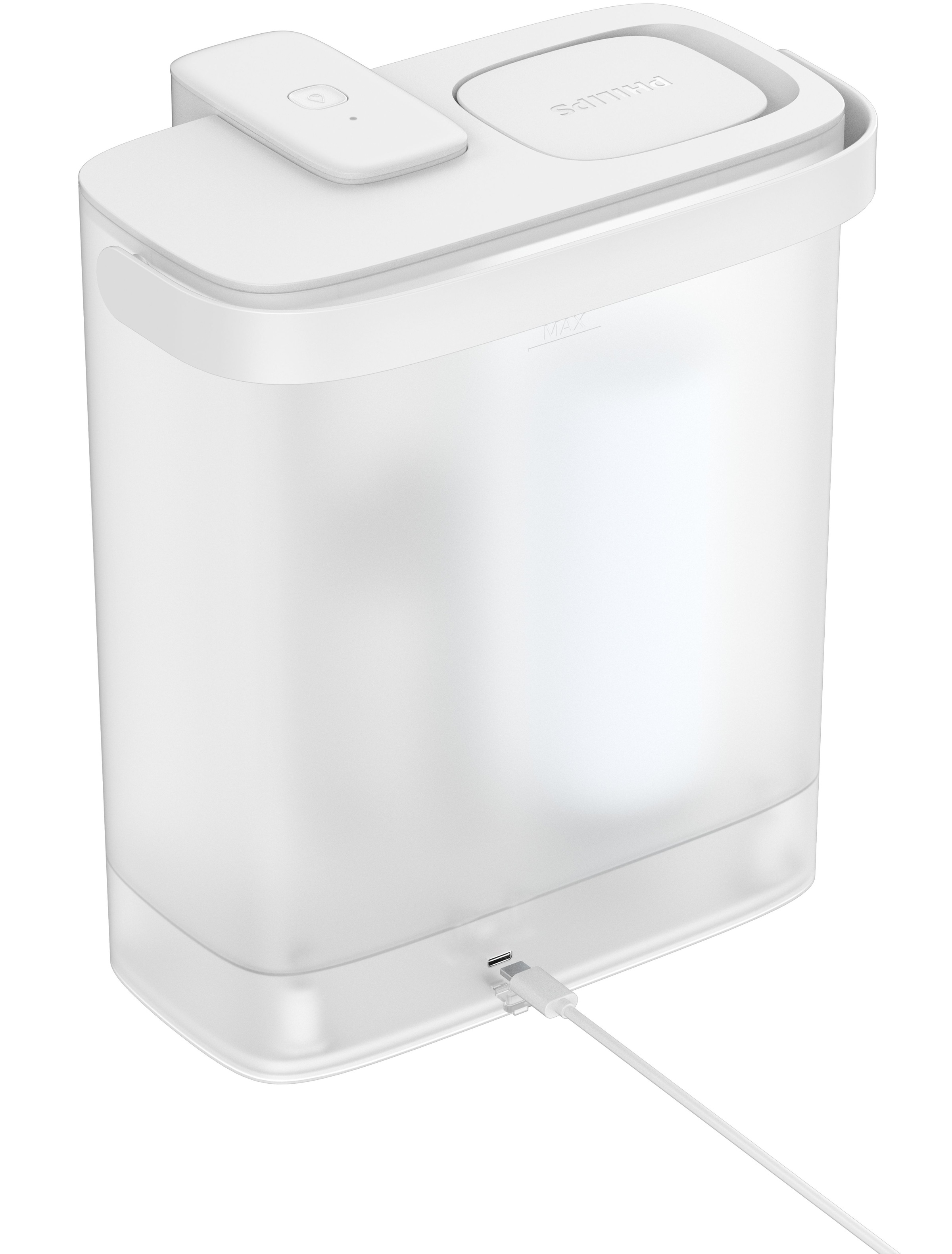 Philips Wasserfilter »Philips Instant Wasserfilter-Spender 3L inkl. 3 Ersatzfilter« Set, 5 Stk. tlg. Nutzungsabhängige Anzeige der Filterlebensdauer