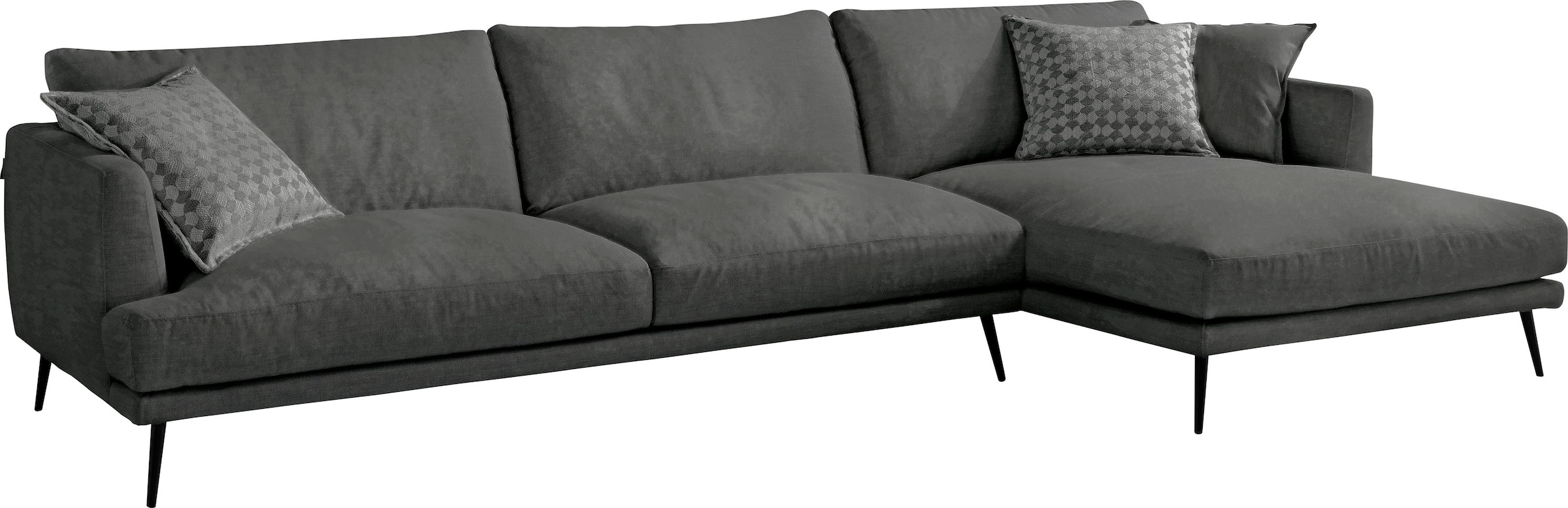 Egoitaliano Ecksofa »Sophia, Designsofa mit extrakomfortablem Sitzkomfort, günstig online kaufen