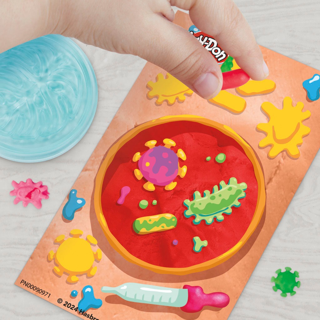 Hasbro Knetform-Set »Play-Doh, Mikroskop mit Licht«