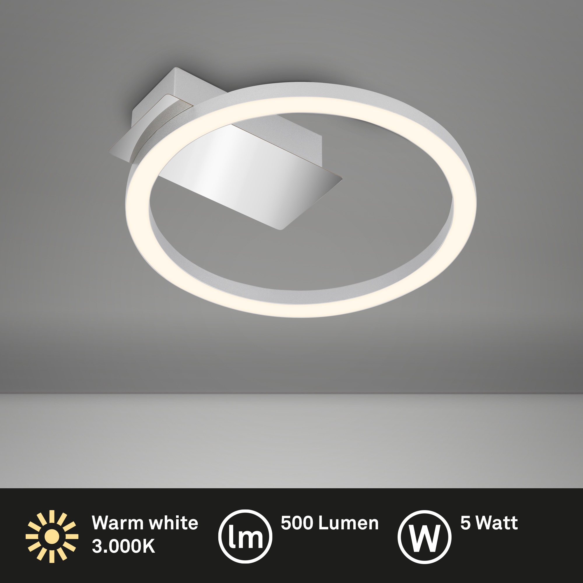 Briloner Leuchten LED Deckenleuchte »Frame NICI«