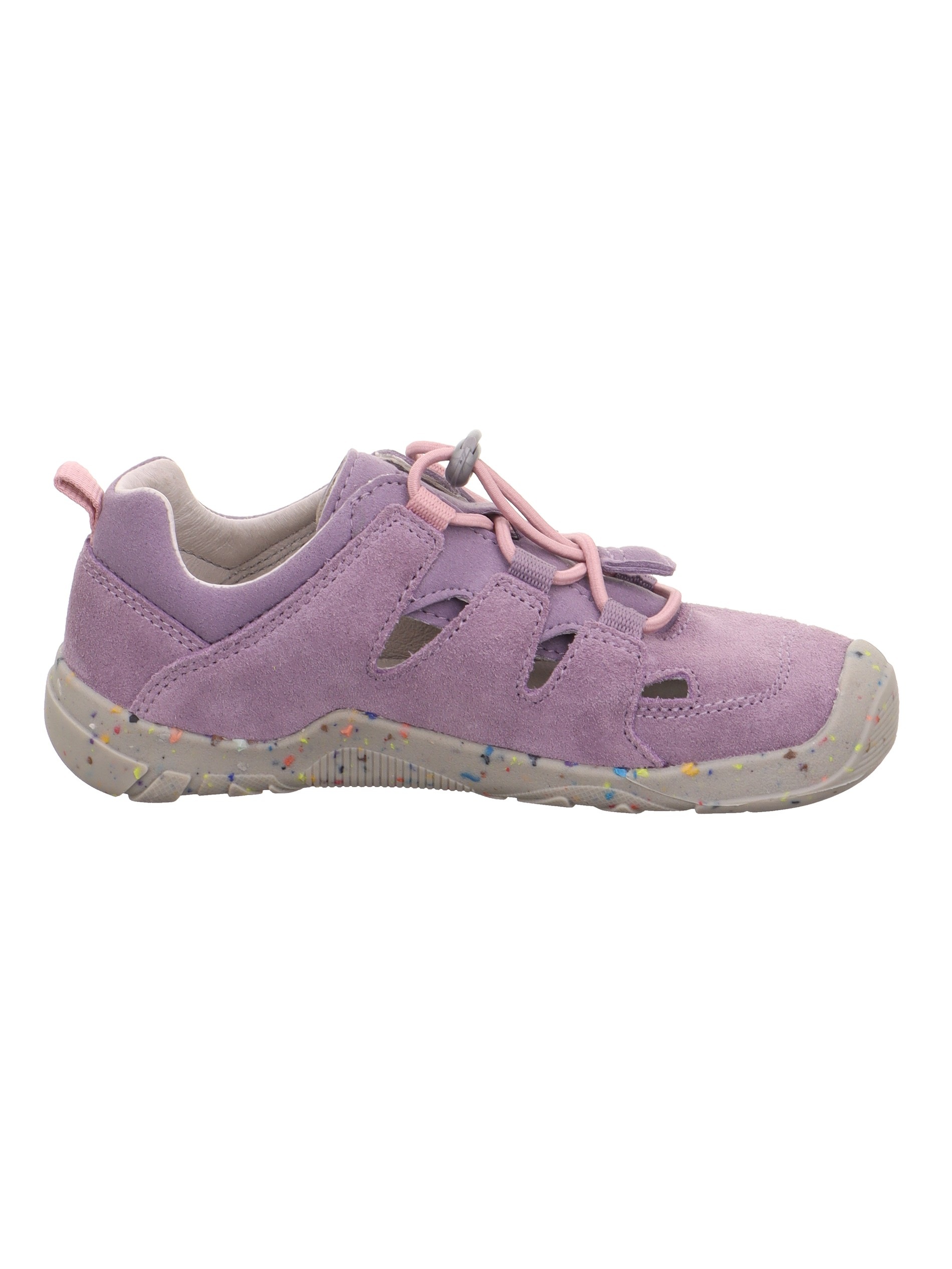 Superfit Slip-On Sneaker »TRACE WMS: mittel«  Sandale, mit Schnellverschluss, Größenschablone zum Download
