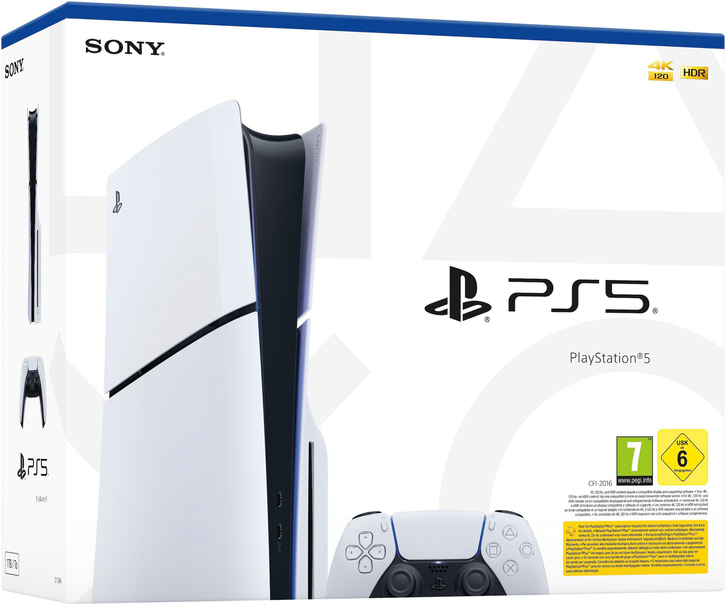 PlayStation 5 Spielekonsole »PS5 Disk Edition (Slim) + The Last of Us Part I«