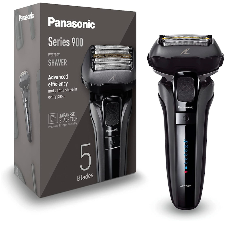 PANASONIC Elektrorasierer »Series 900 Premium Rasierer ES-LV6U« Langhaartrimmer schwarz Einfache Reinigung unter fließendem Wasser für mehr Komfort...