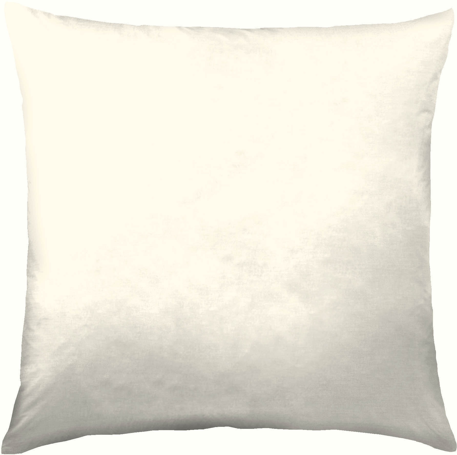 Kaeppel Kissenbezug »Uni Mako-Satin, 100% Baumwolle«, (1 St.), Kissenhülle günstig online kaufen
