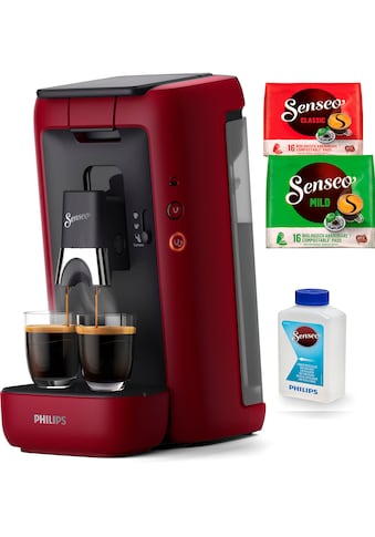 Kaffeepadmaschine »Maestro CSA260/90, aus 80% recyceltem Plastik, +3...