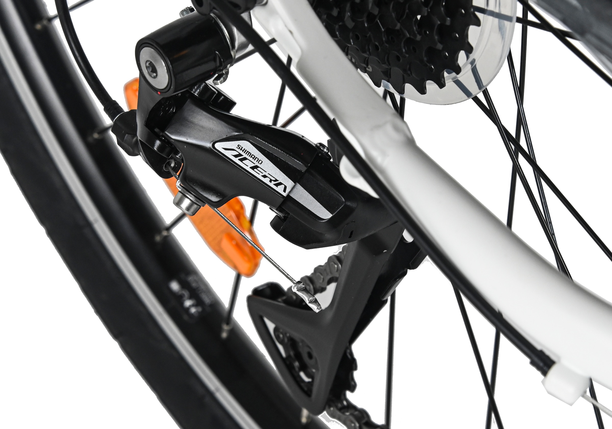 Dacapo Trekkingrad »Firenze 200 Weiß 24 Gänge RH 48 cm V-Brakes« 24 Gang Shimano Acera Schaltwerk Kettenschaltung