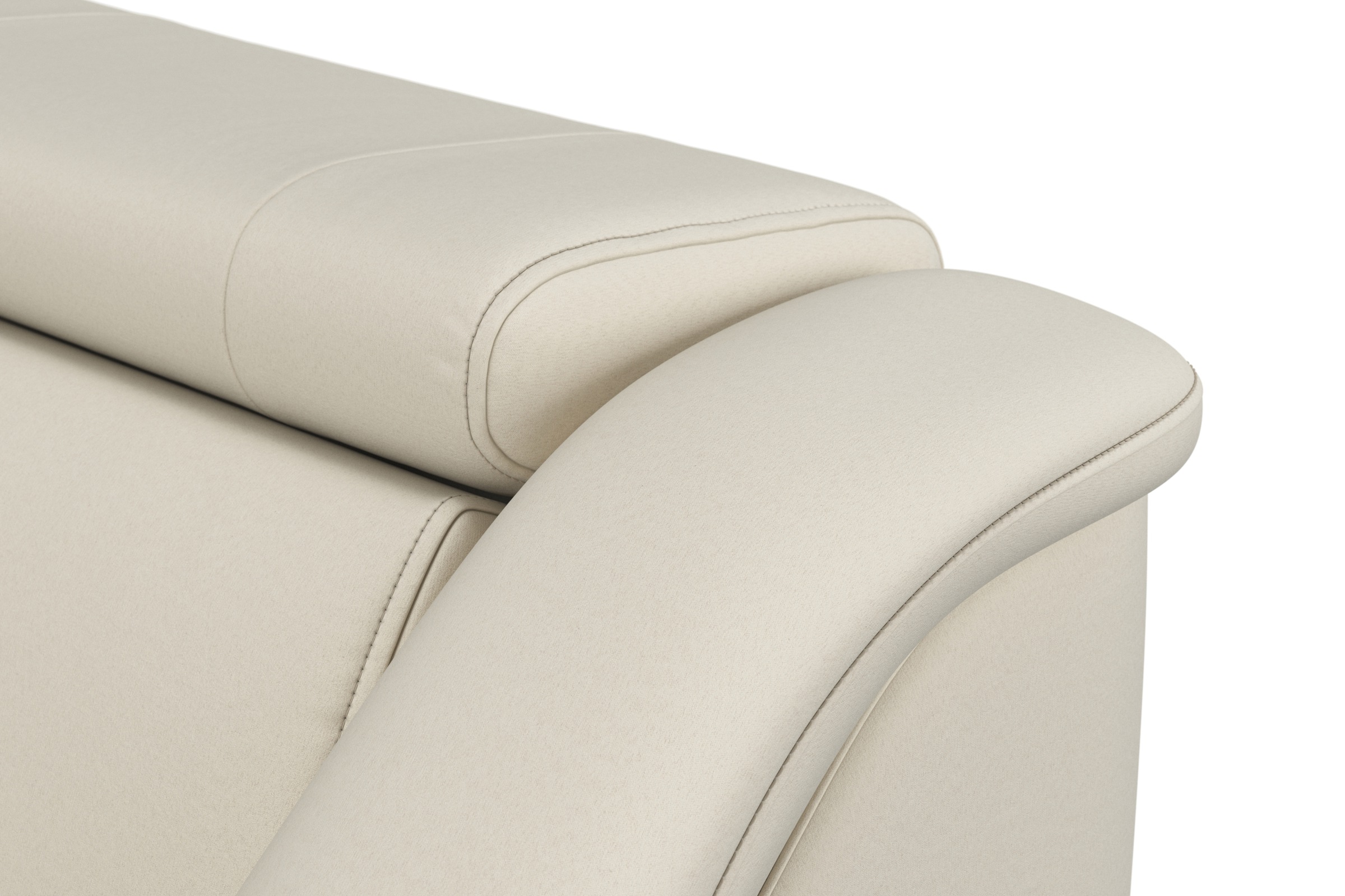 sit&more Ecksofa »Freetown L-Form«, inklusive Kopfteilverstellung und komfortablem Federkern