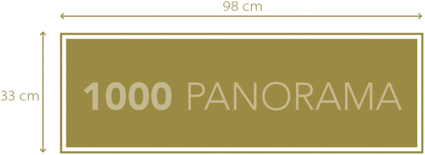 Clementoni® Puzzle »Panorama High Quality Collection Compact, Harry Potter«, Made in Europe
