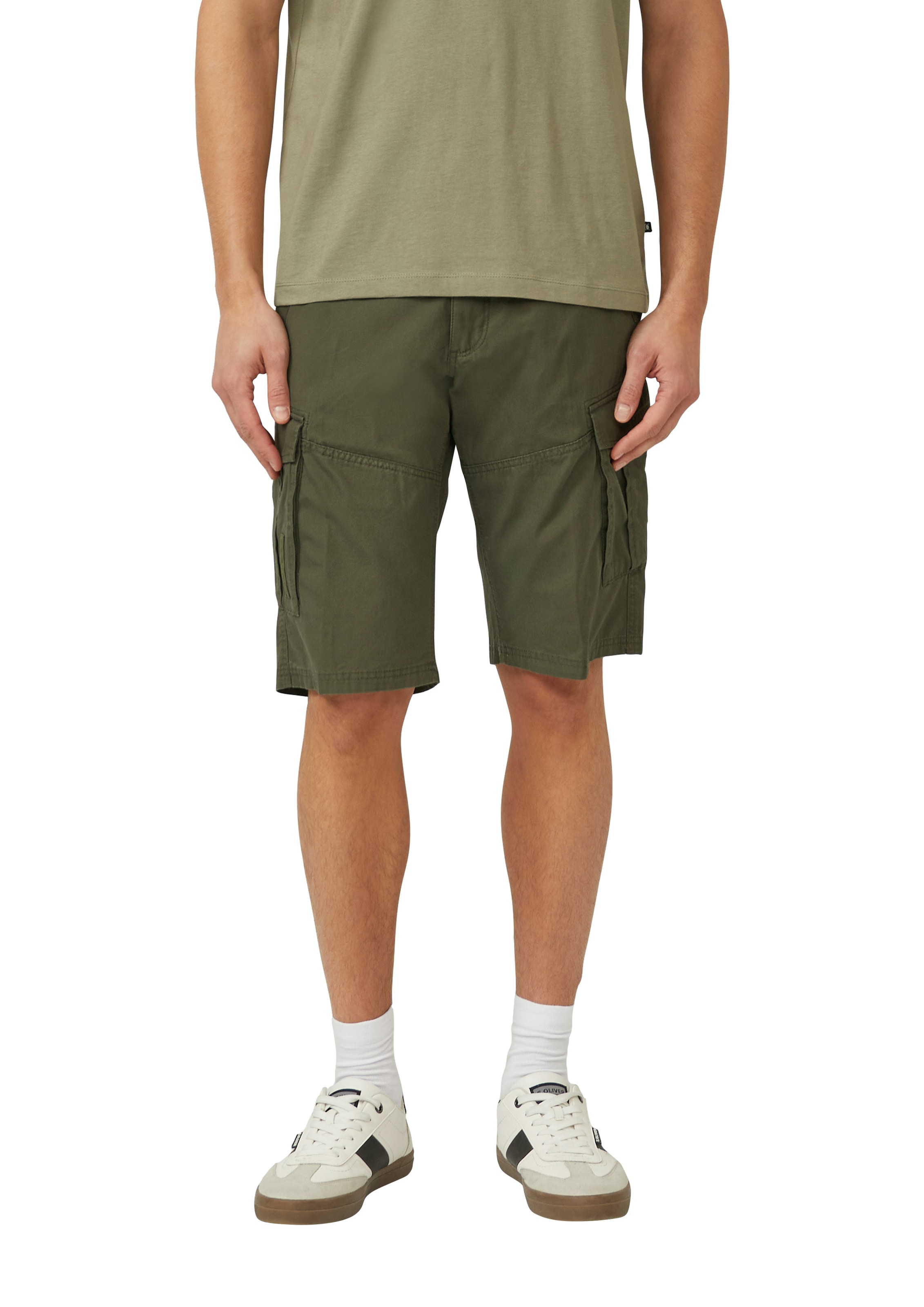 s.Oliver Cargobermudas  Ziernaht, Schmuck-Detail