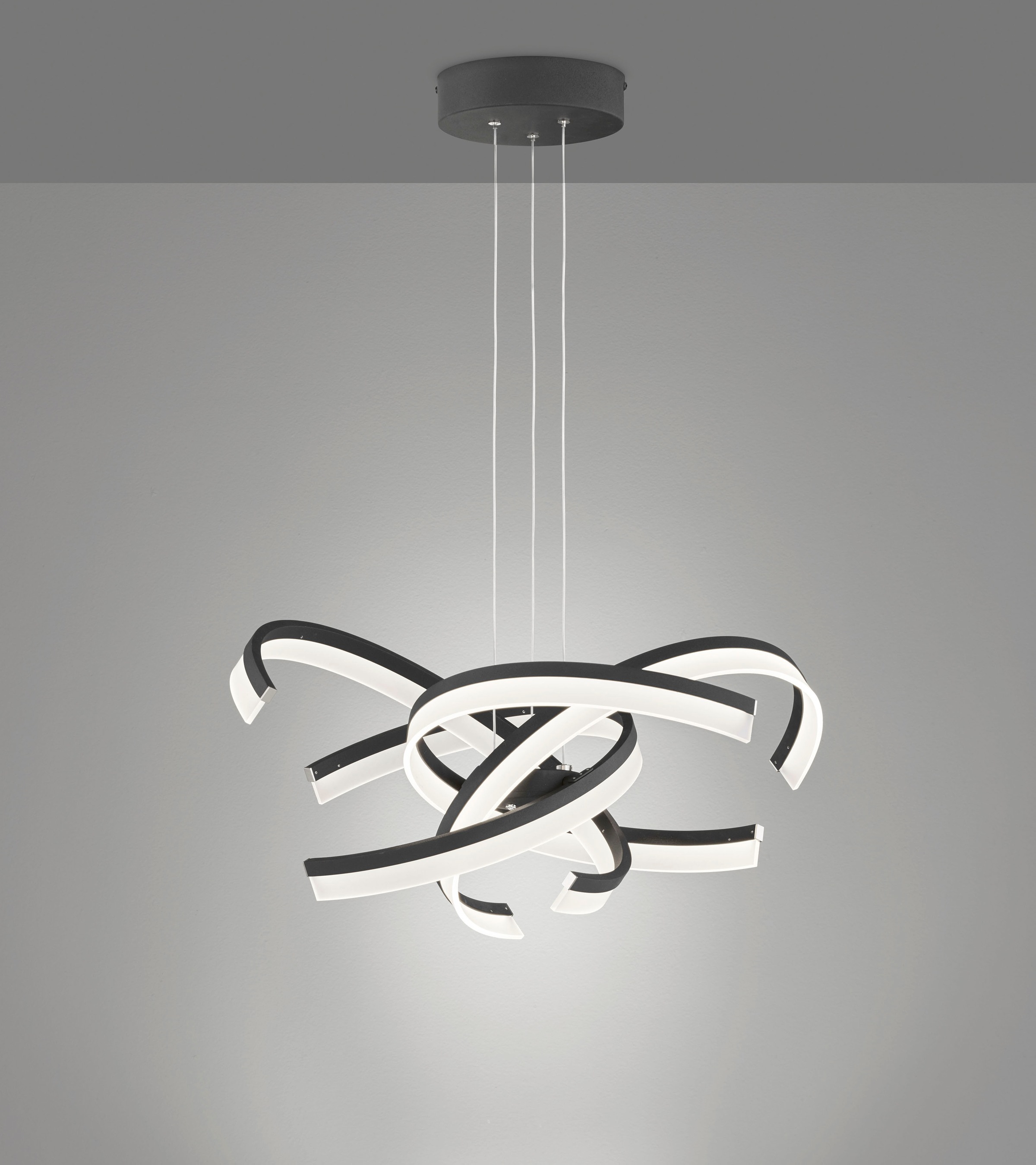 FISCHER & HONSEL LED Pendelleuchte »Sund TW«, 4 flammig, Leuchtmittel LED-M günstig online kaufen