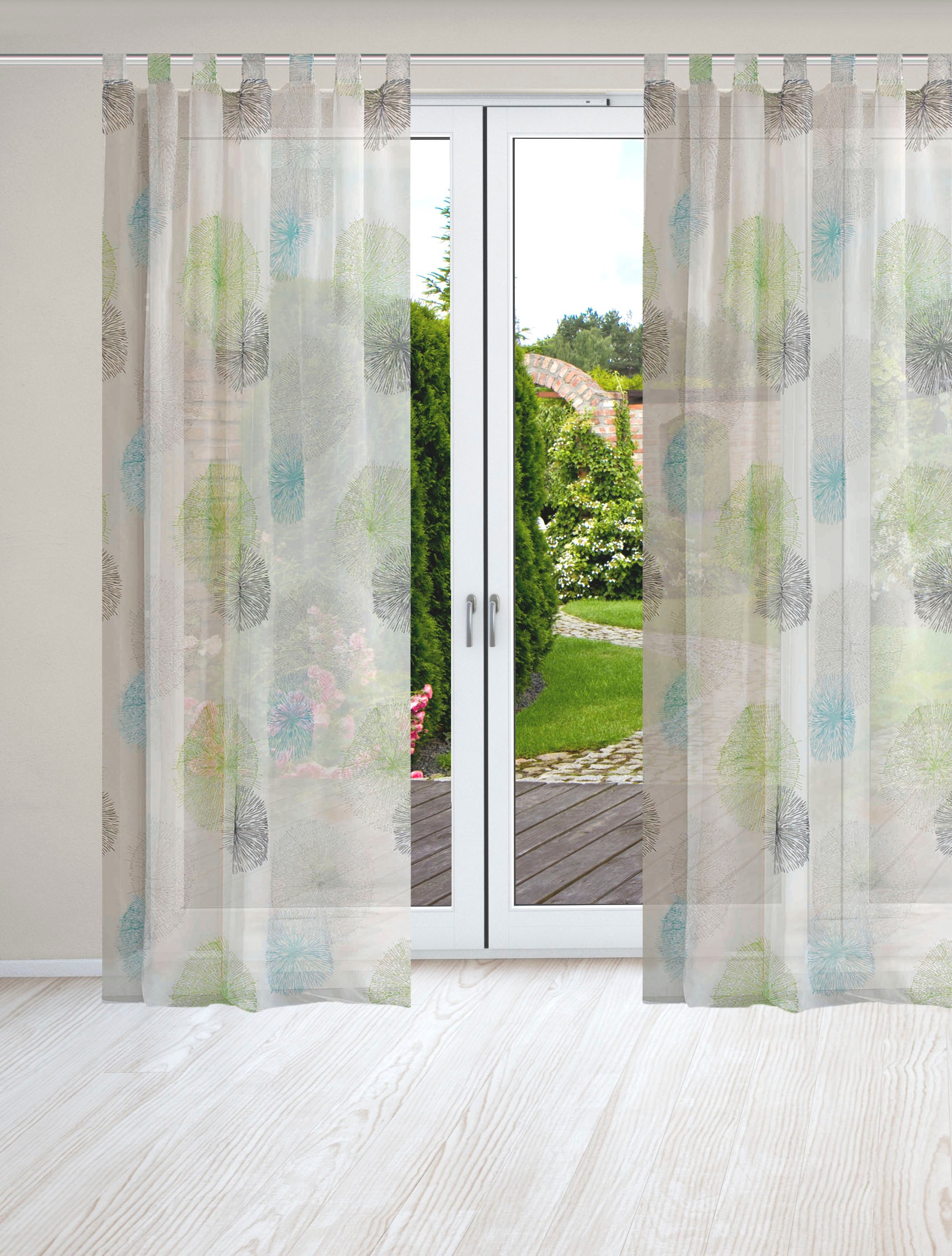 HOME WOHNIDEEN Vorhang »RAWLINS«, (2 St.), 2er Pack Schlaufenschal RAWLINS günstig online kaufen