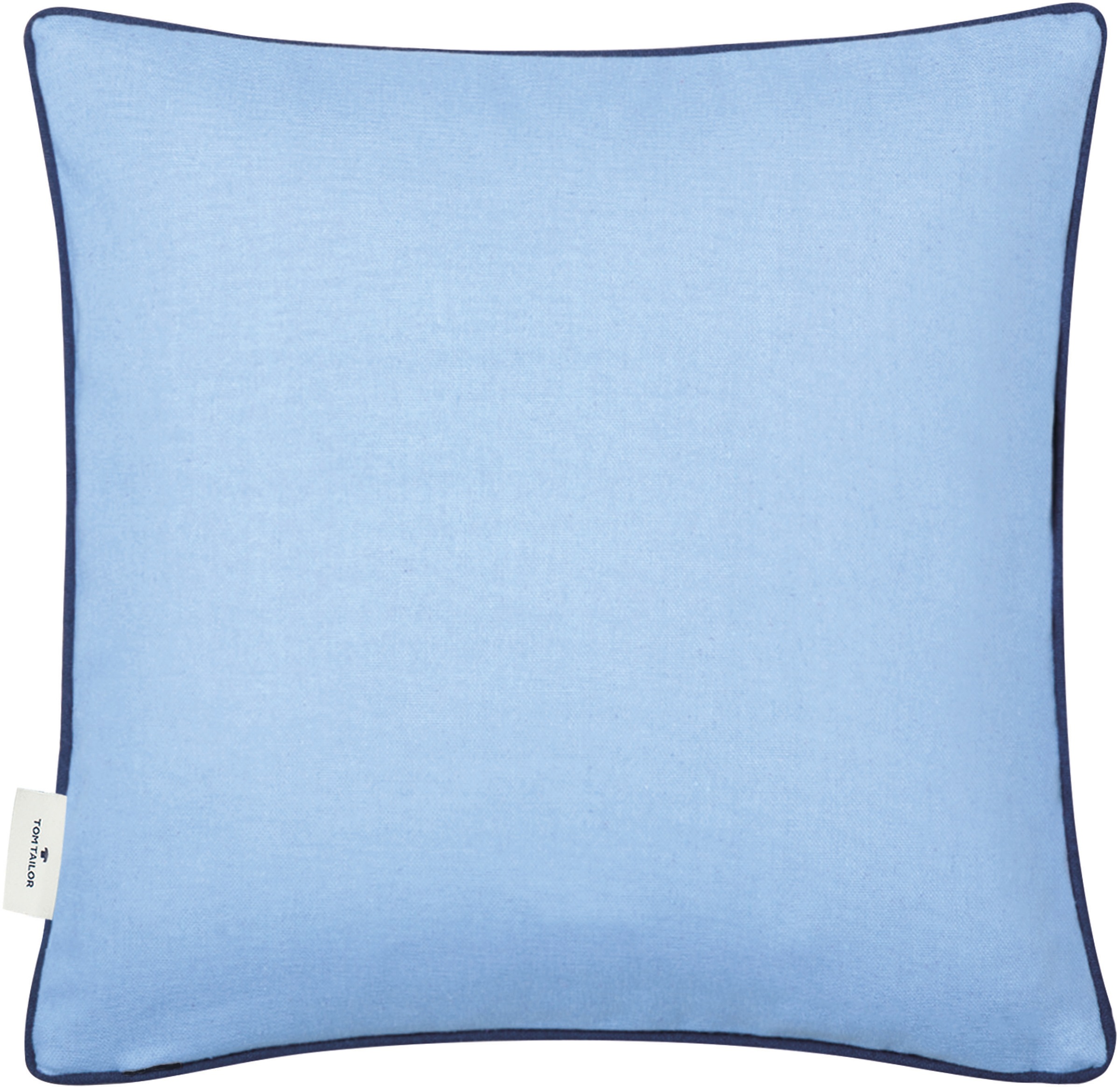 TOM TAILOR HOME Dekokissen »Dove Signature«, mit Paspel, Kissenhülle ohne F günstig online kaufen