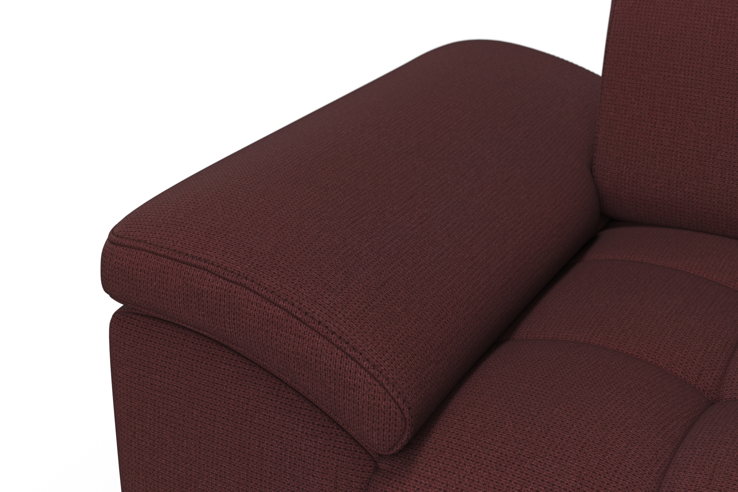 sit&more Ecksofa »Cool L-Form«, wahlweise mit Kopfteilverstellung und Vorziehsitz, motorisch