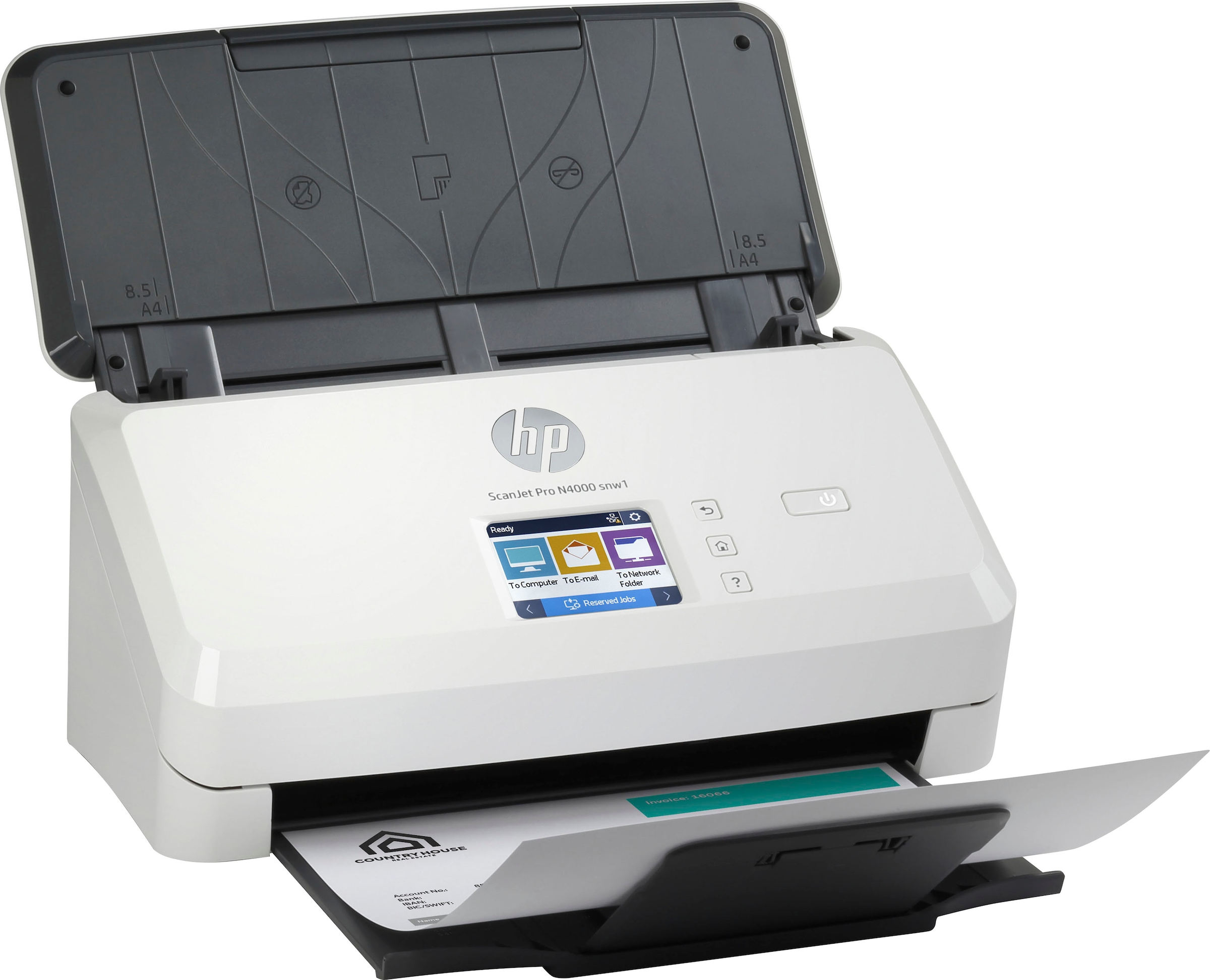 HP Einzugsscanner »ScanJet Pro N4000 snw1«