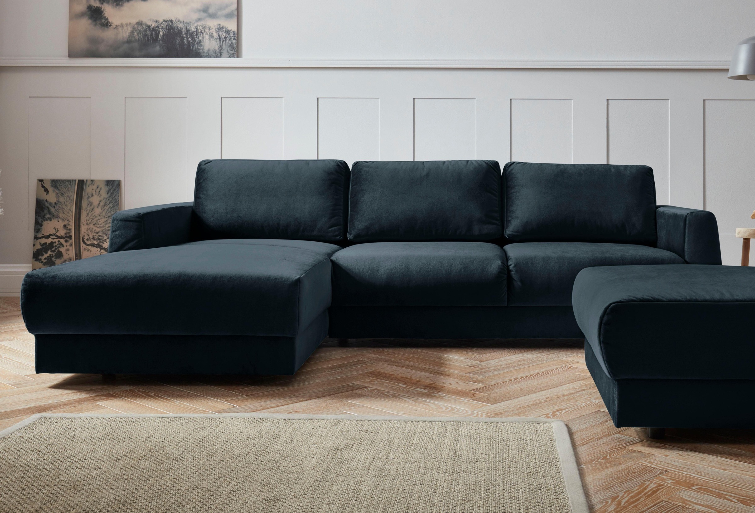 andas Ecksofa »Hobro L-Form« in 3 Bezugsqualitäten in vielen Farben, Design günstig online kaufen