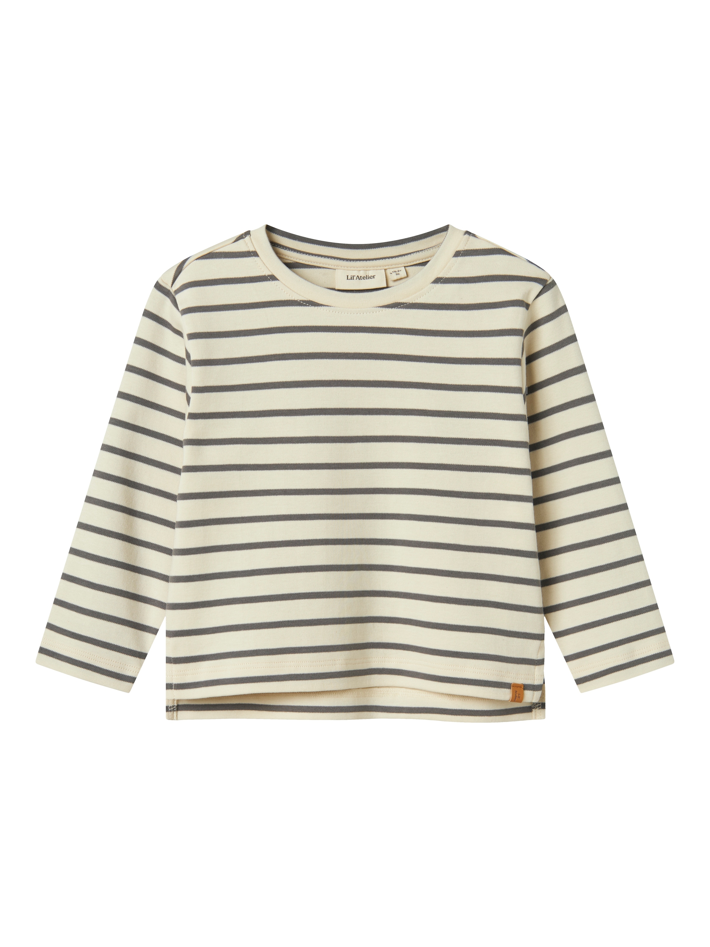 Lil' Atelier Langarmshirt »NMMLIMIA LS LOOSE TOP LIL NOOS« weiche Jersey Qualität, reine Baumwolle