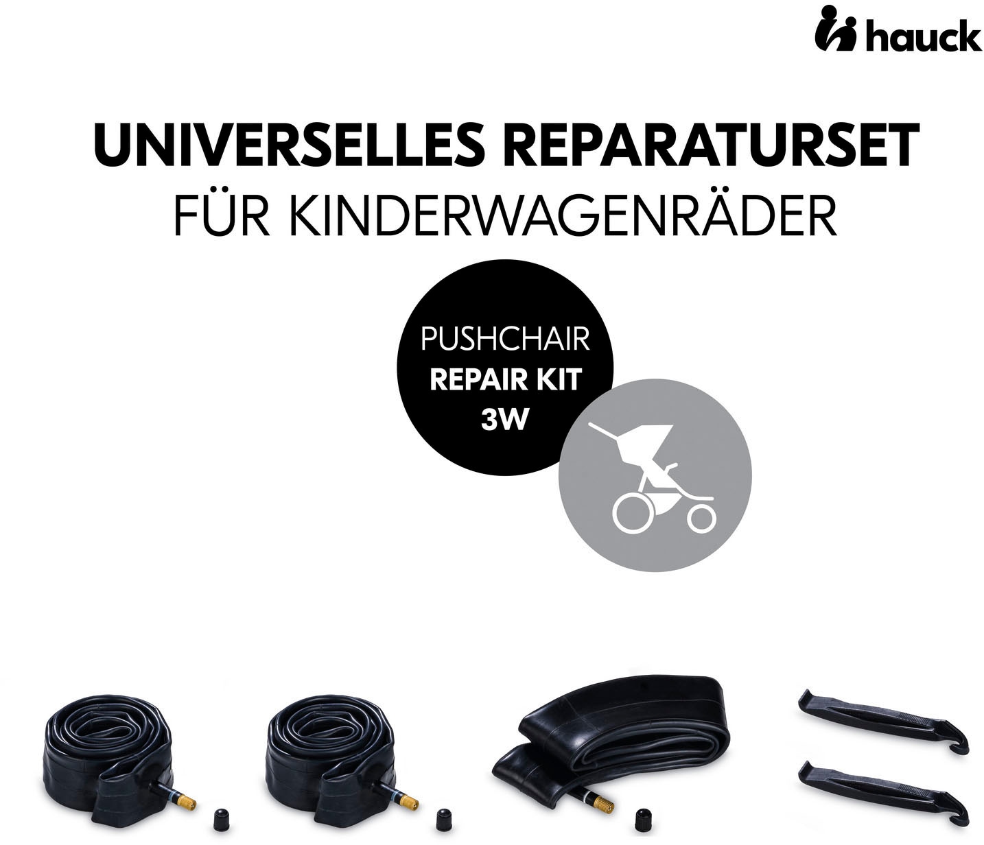 Hauck Reifen-Reparaturset »Pushchair Repair Kit 3W«, für Dreirad-Buggys