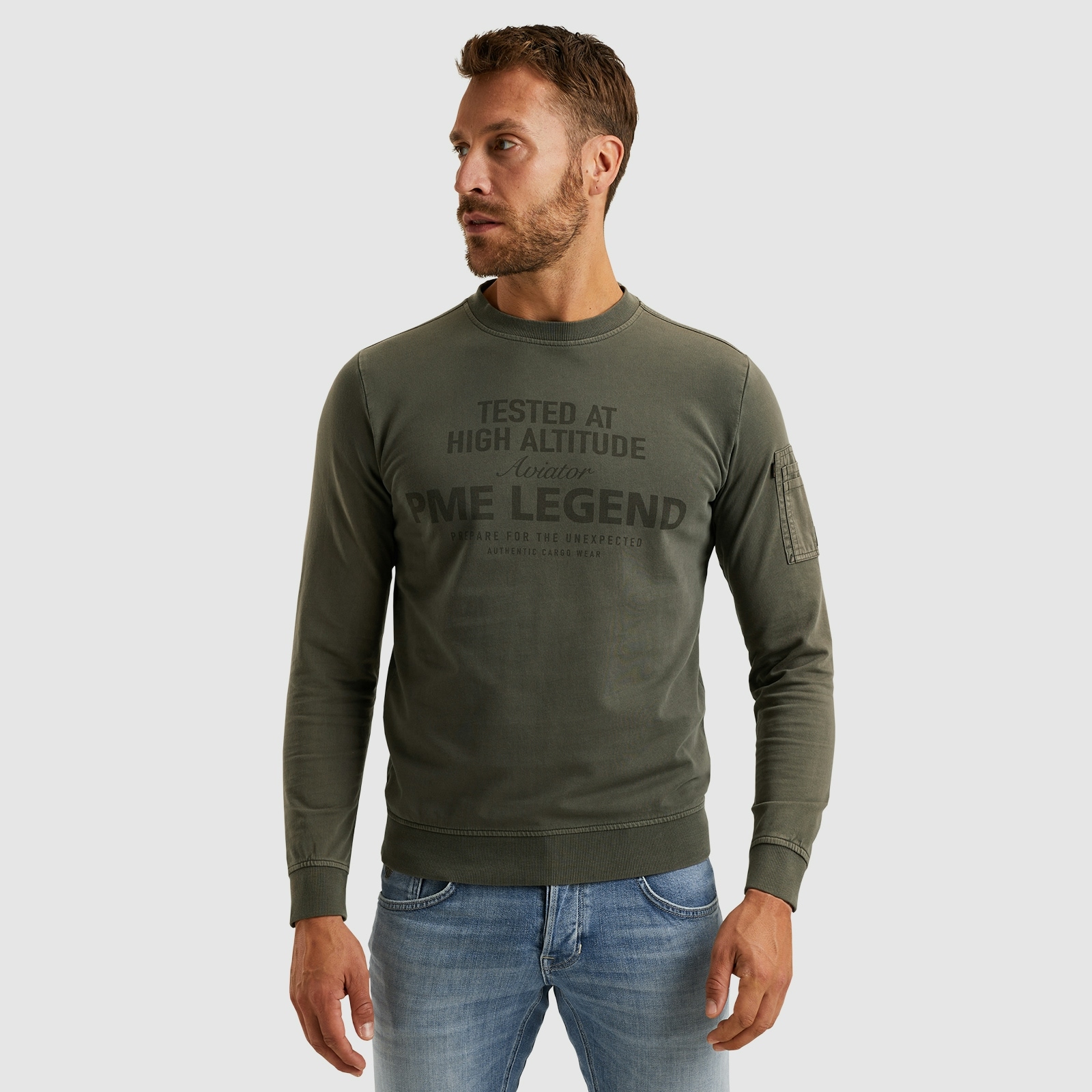 PME LEGEND Sweatshirt , mit Logo Schriftzug
