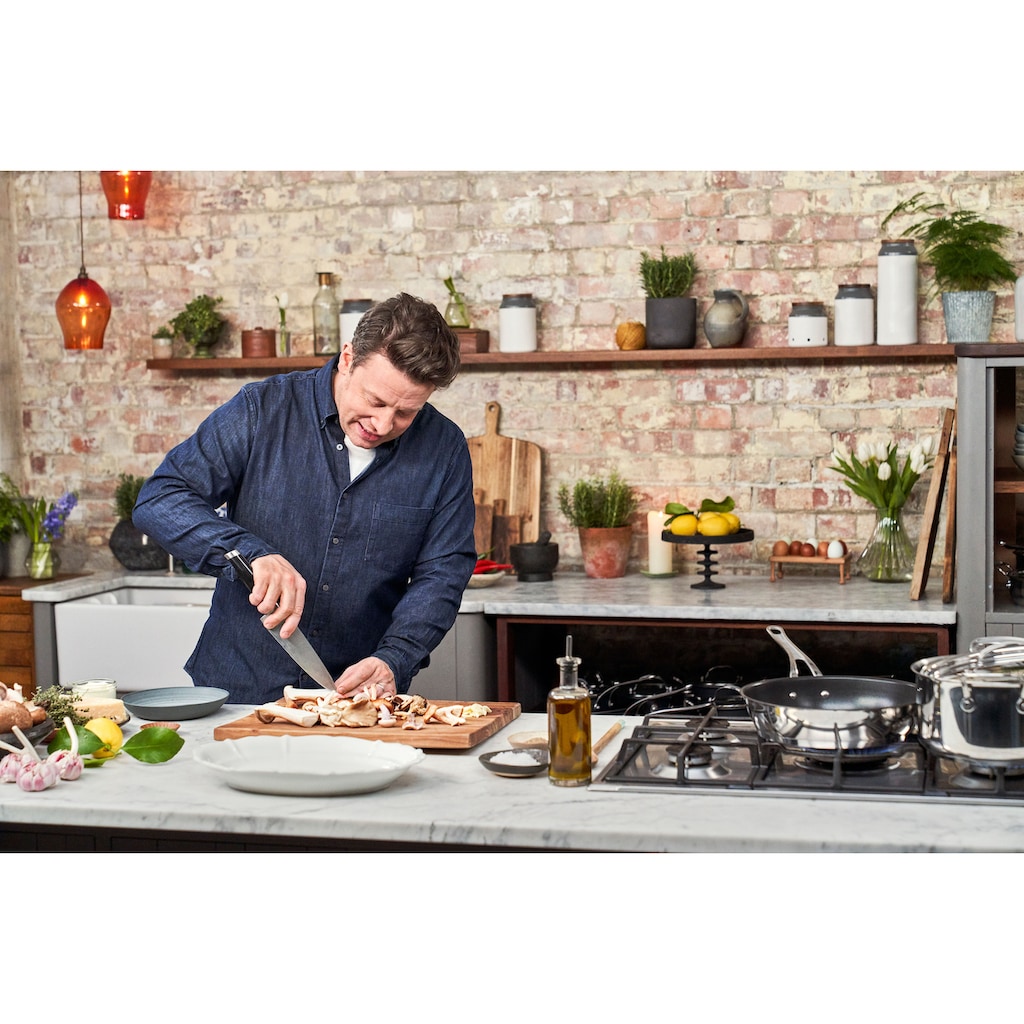 Tefal Wok »Jamie Oliver Cook's Classic«, Edelstahl, (1 tlg.)