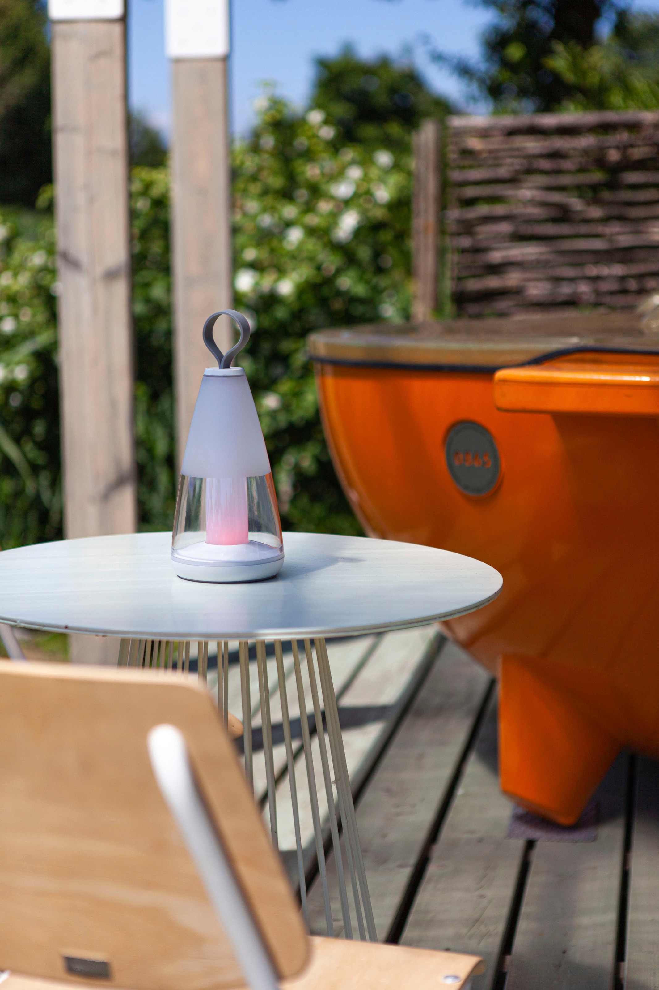 LUTEC Smarte LED-Leuchte »PEPPER«, 1 flammig-flammig, Smart-Home Tischleuchte