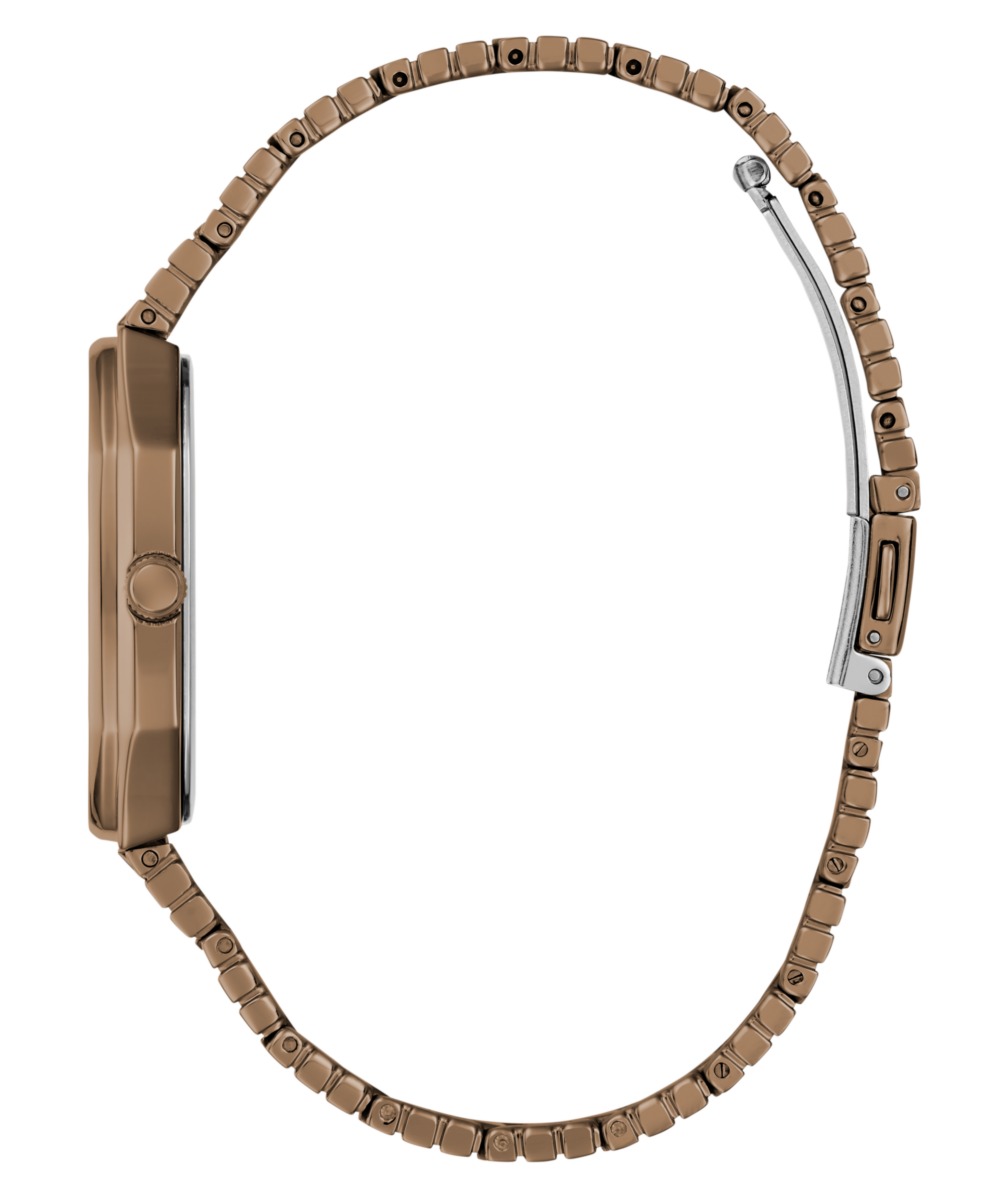 Guess Quarzuhr »OLIVER«, Armbanduhr, Herrenuhr, Edelstahlarmband, Datum