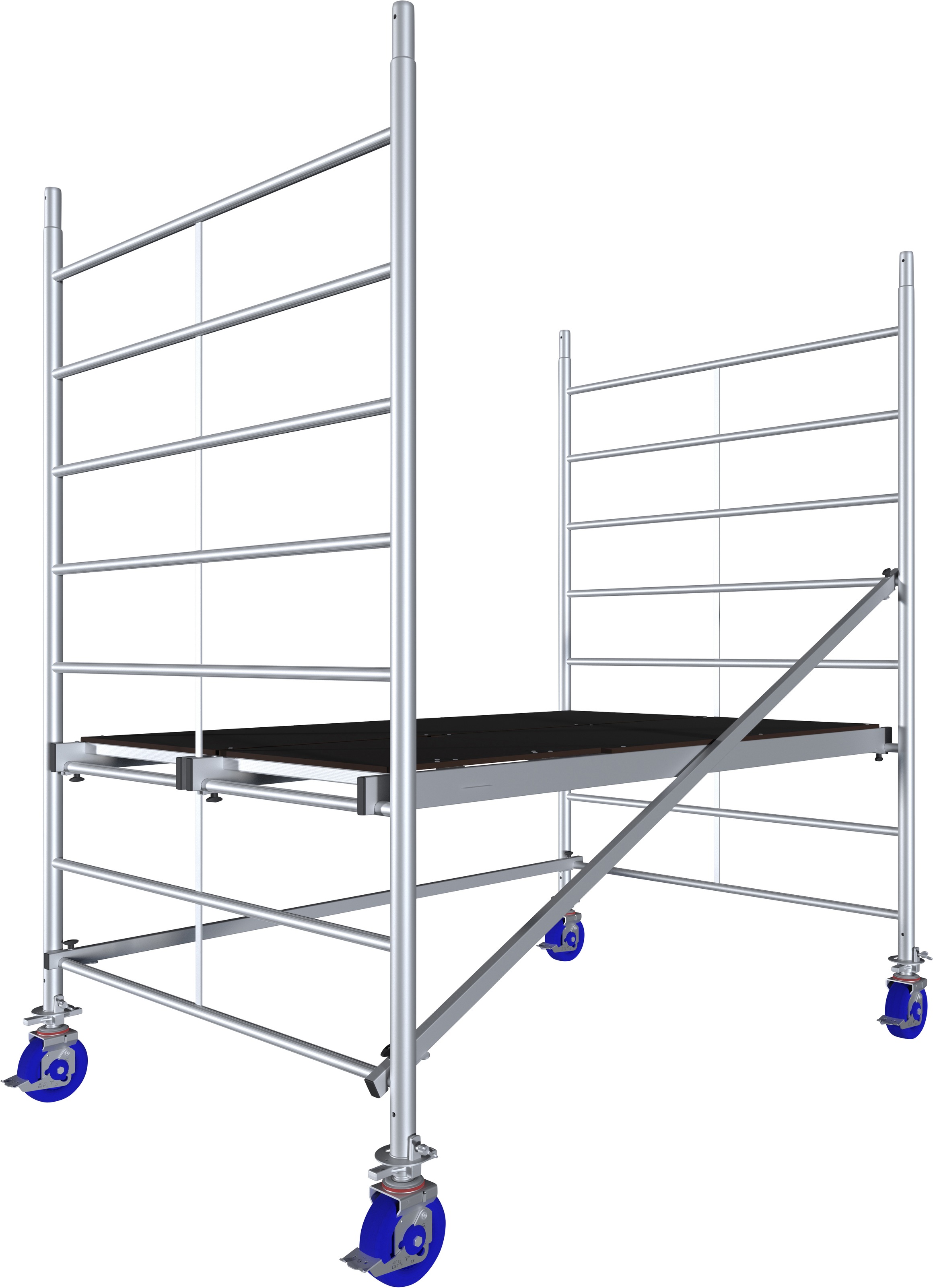 KRAUSE Fahrgerüst »ProTec XXL Breitaufbau« Set,  Arbeitshöhe: 2,9 Meter