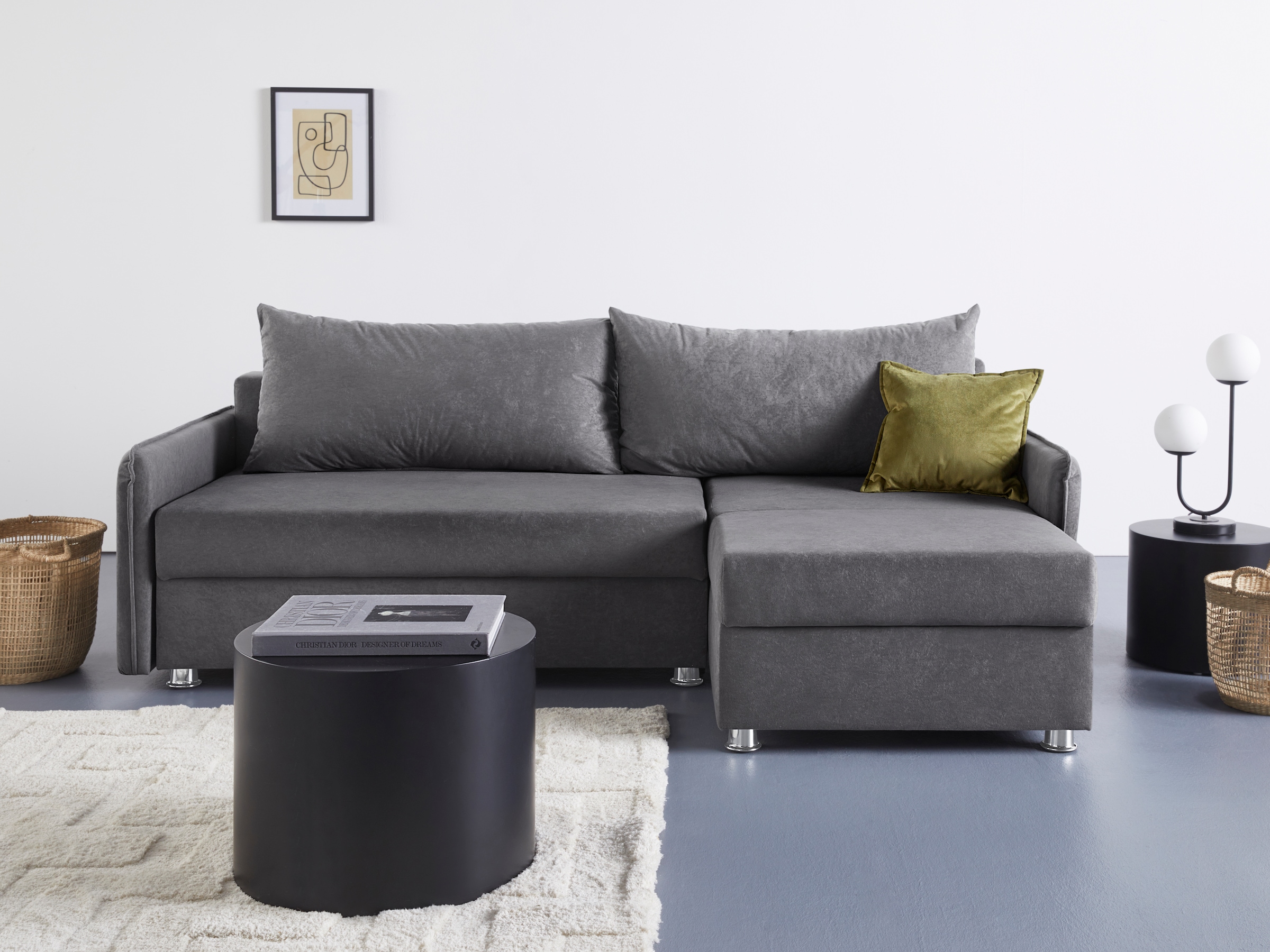 COLLECTION AB Ecksofa "Sunny L-Form", inkl. Bettfunktion und Bettkasten günstig online kaufen